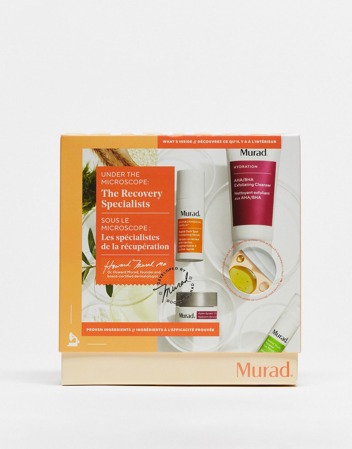 Murad Under The Microscope: The Recovery Specialists, Best Sellers Trial Quad (Save 30%)