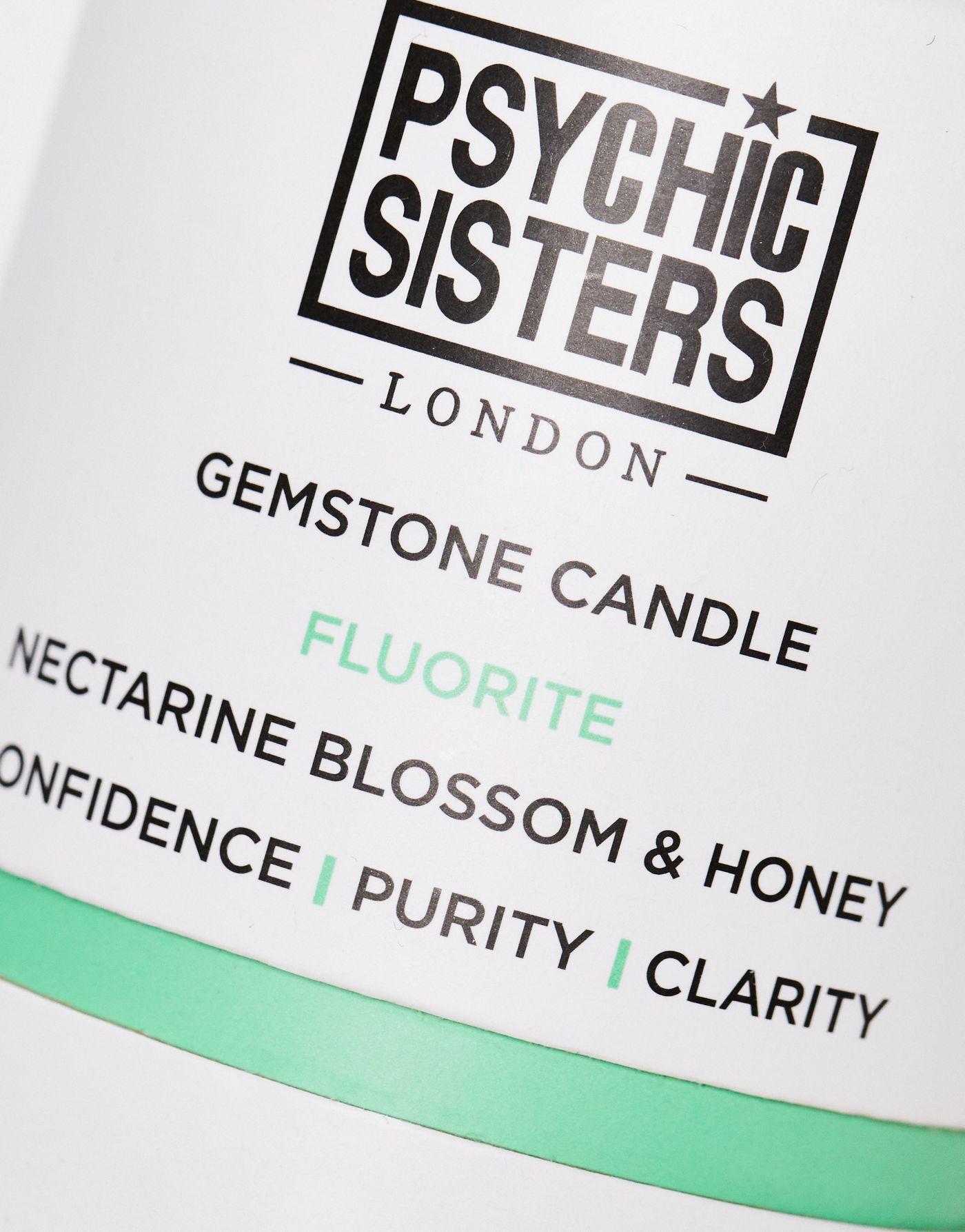Psychic Sisters x ASOS Exclusive Fluorite Gemstone Candle 100g