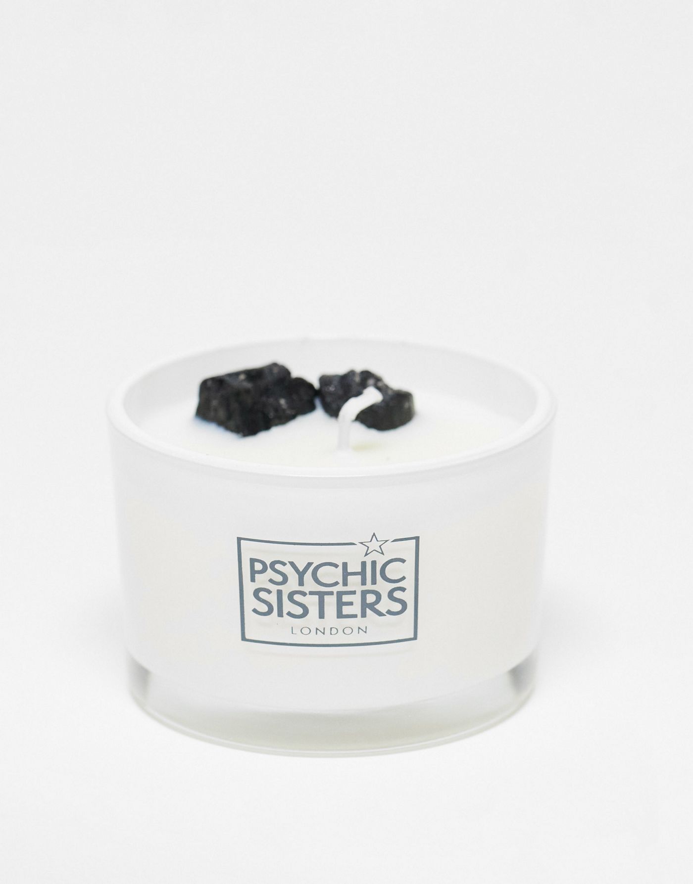 Psychic Sisters x ASOS Exclusive Black Obsidian Gemstone Candle 100g
