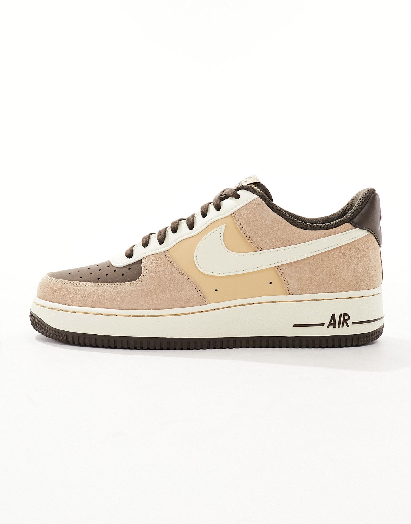 Nike Air Force 1 '07 trainers in brown multi