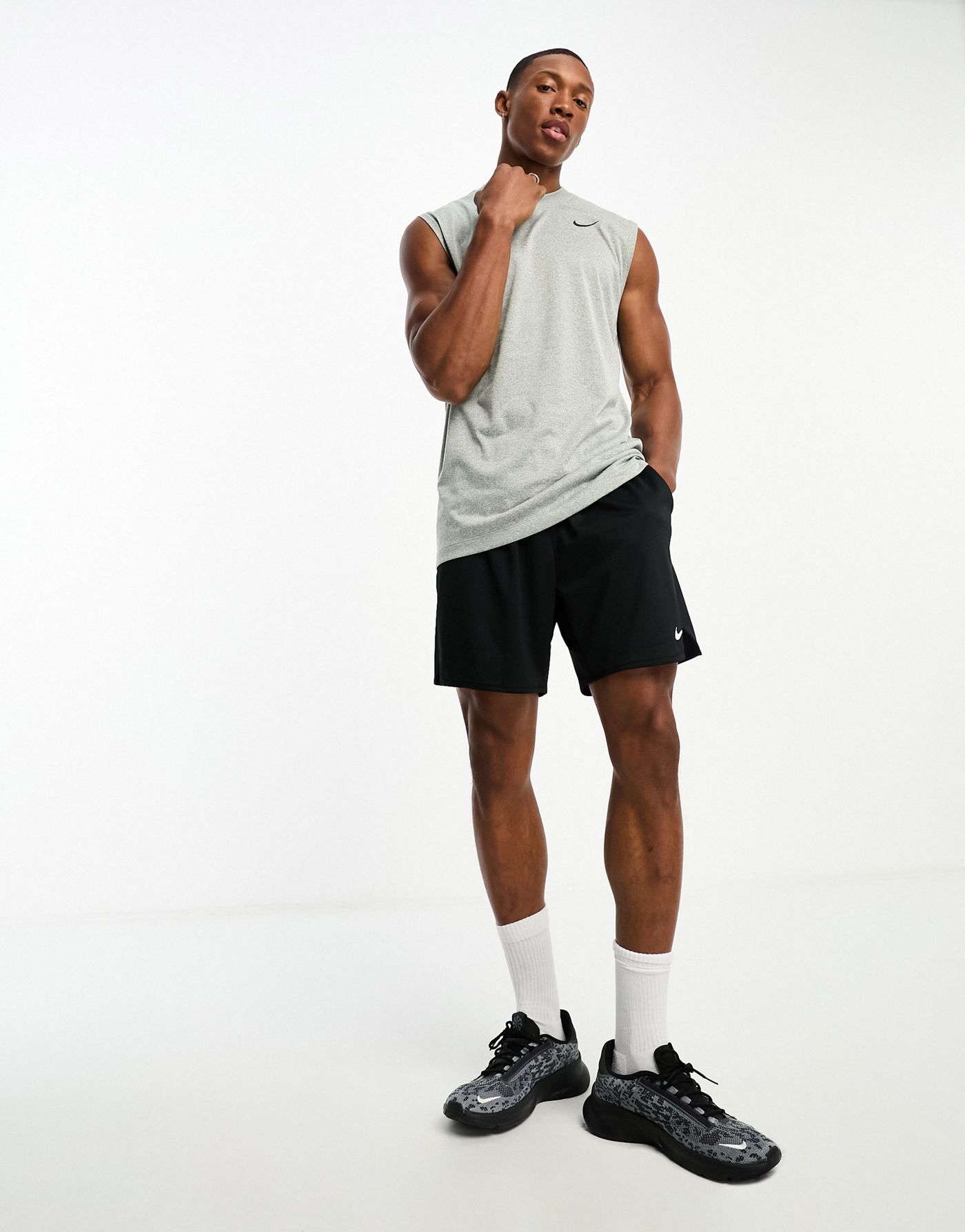  Nike Training Dri-FIT Totality knit 7in short in black 