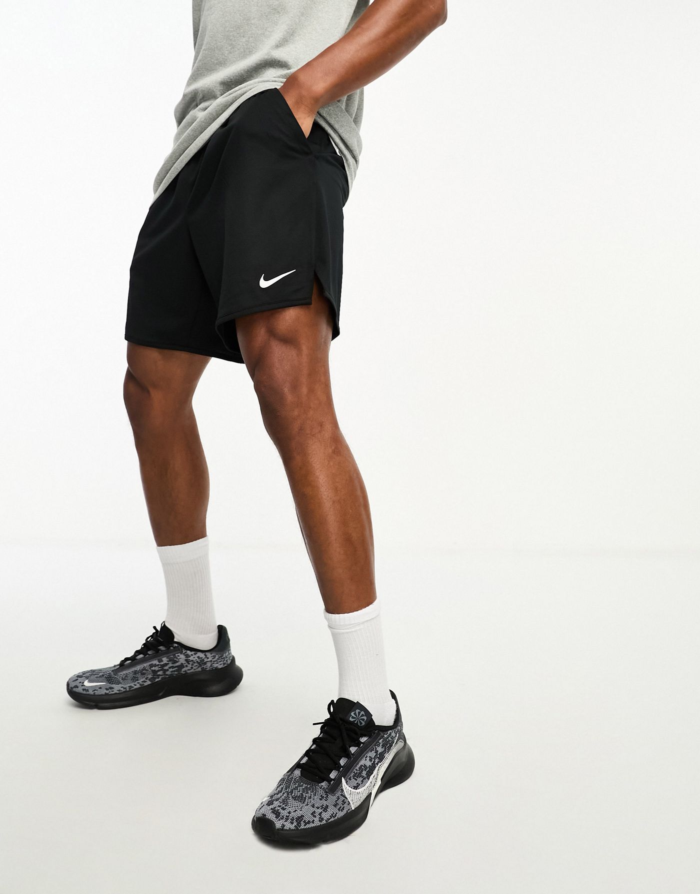  Nike Training Dri-FIT Totality knit 7in short in black 