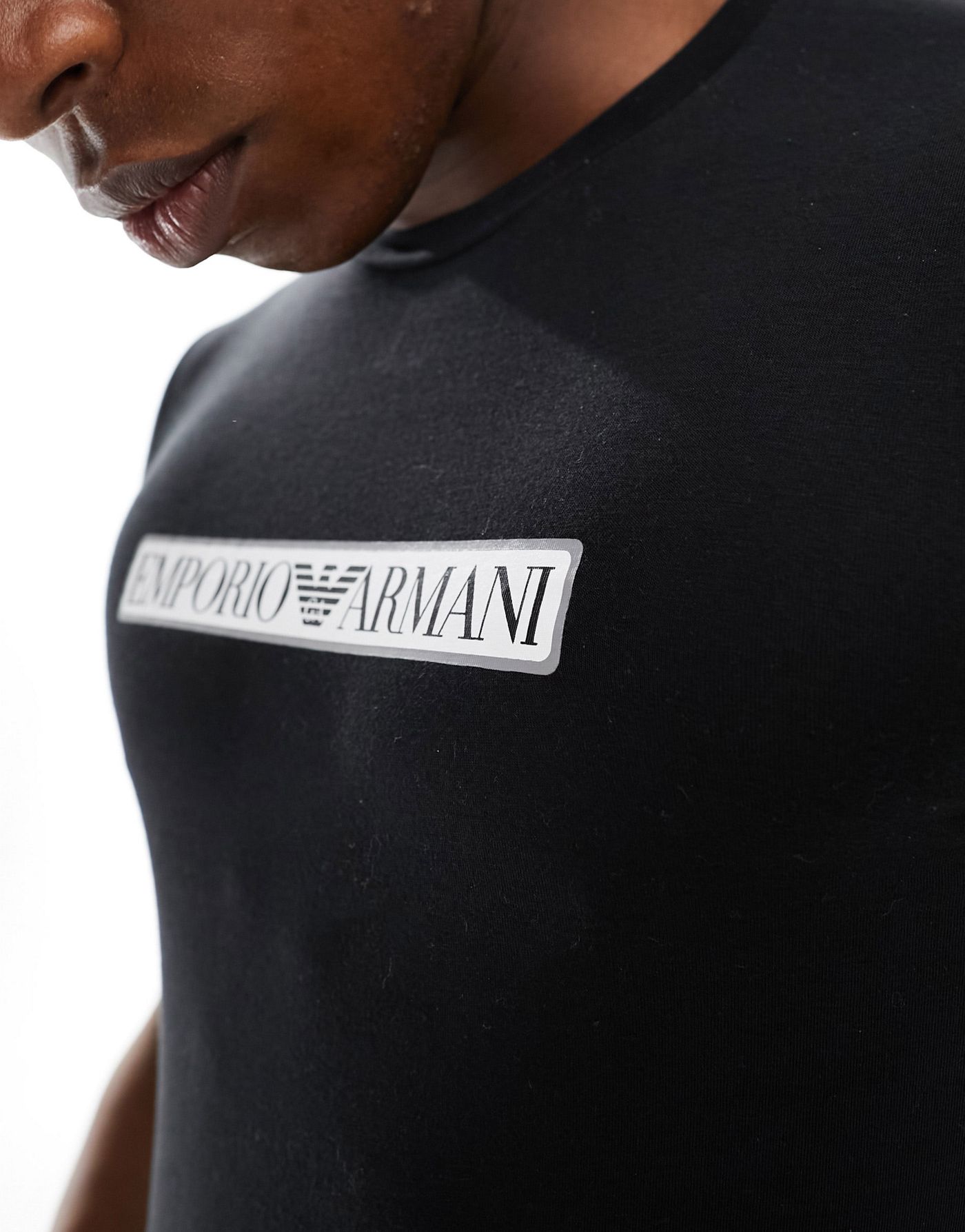 Emporio Armani Bodywear new icon t-shirt in black