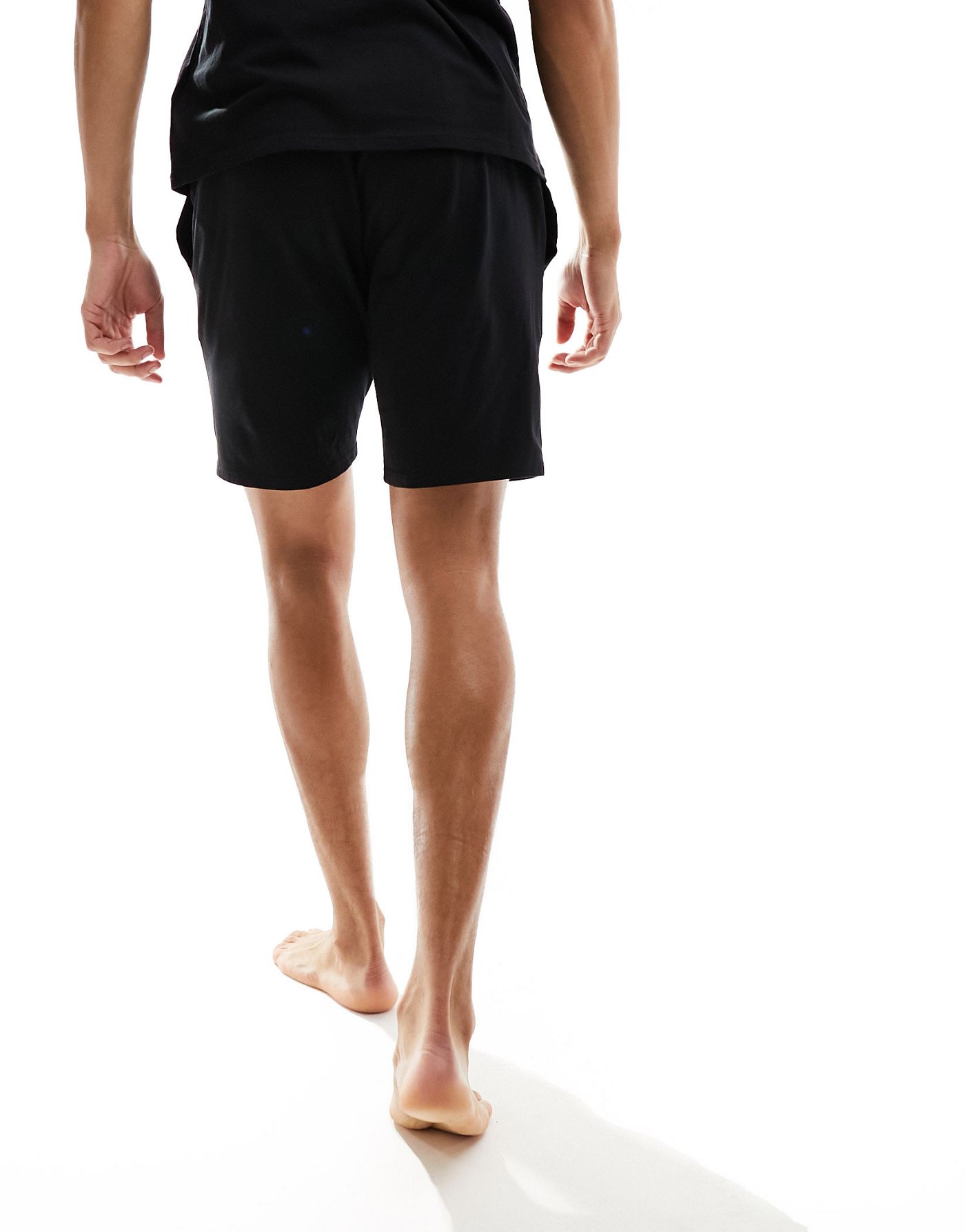 Boss Bodywear unique shorts with small logo in black