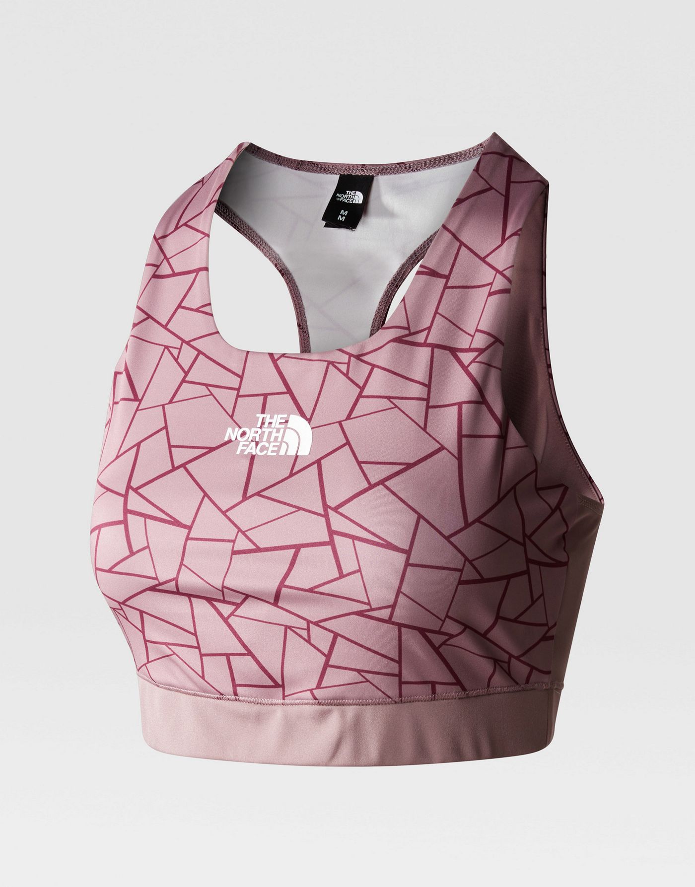 The North Face Mountain athletics lab tanklette in fawn grey tnf tangram