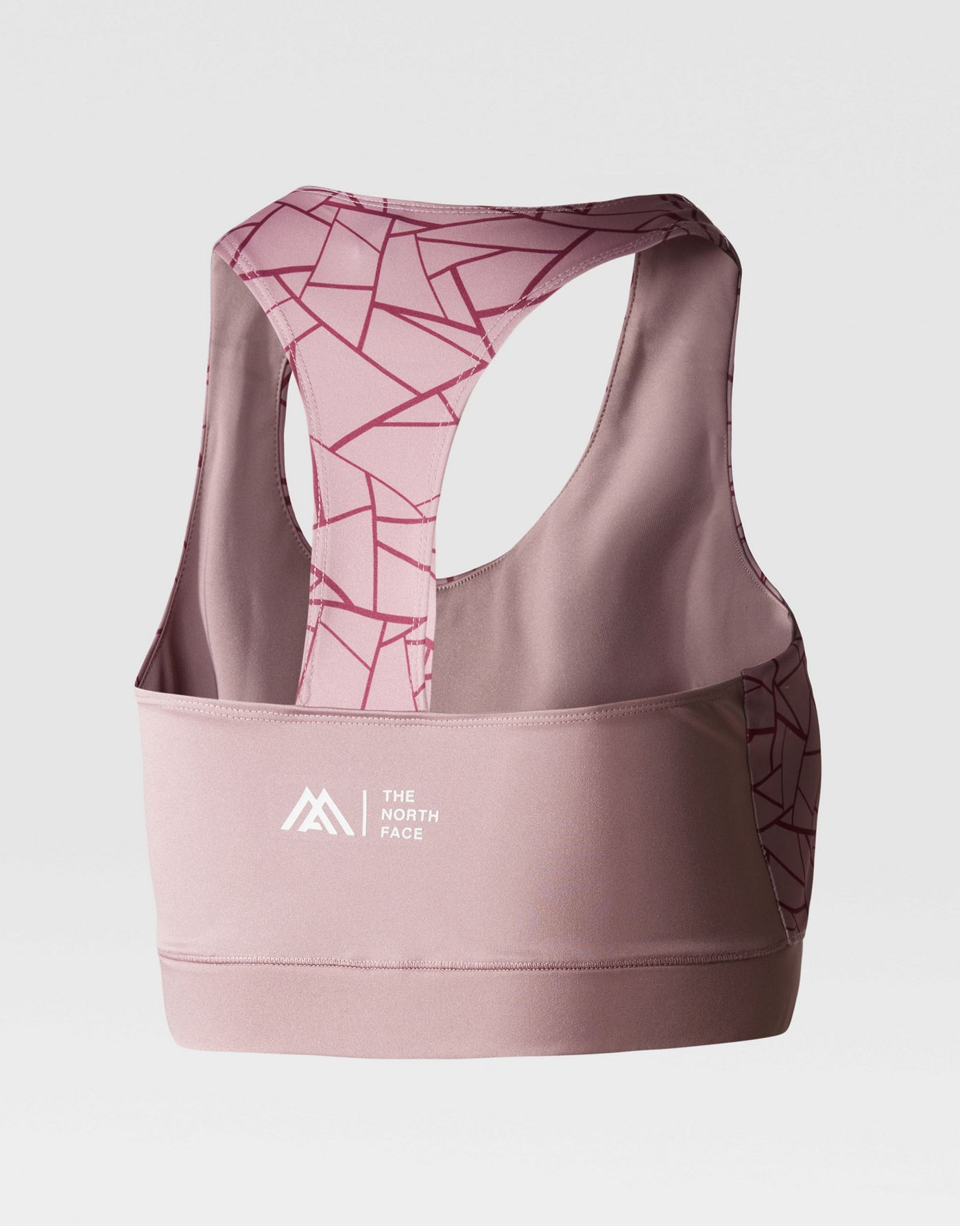 The North Face Mountain athletics lab tanklette in fawn grey tnf tangram
