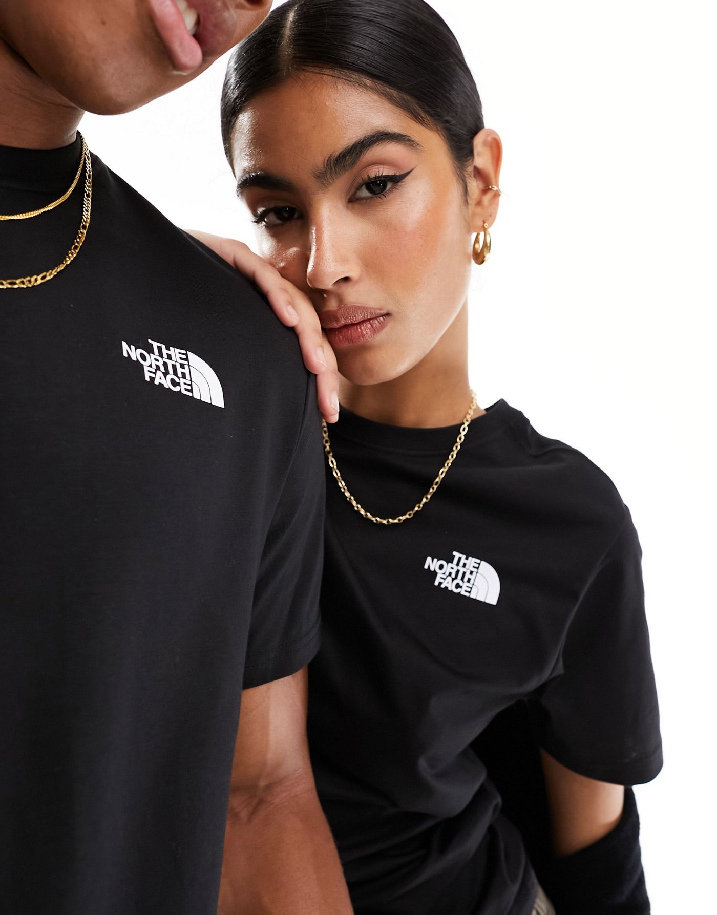 The North Face Redbox Hyper Marble back print t-shirt in black Exclusive at ASOS