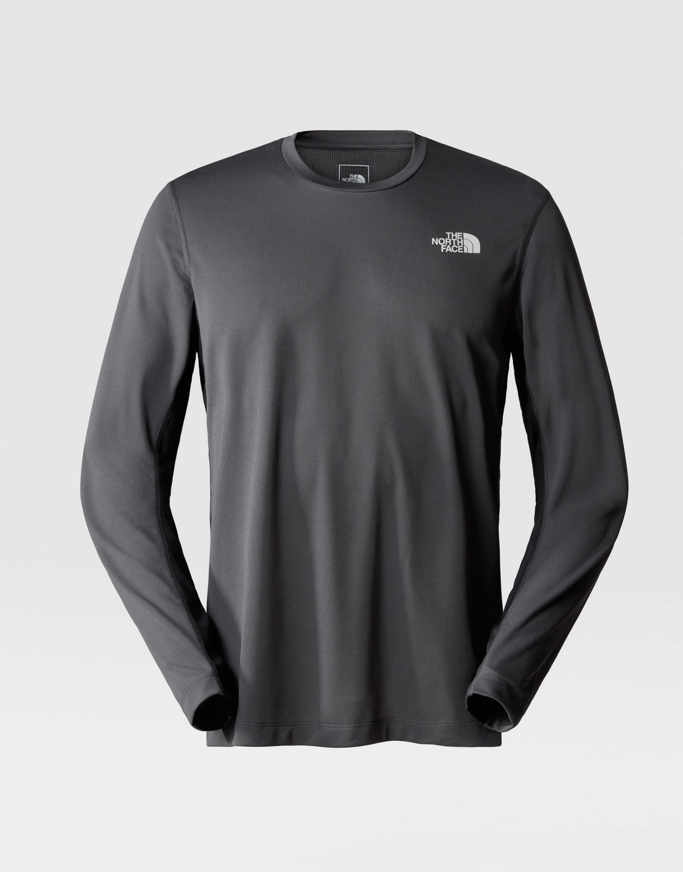 The North Face Lightbright long-sleeve t-shirt in asphalt grey-tnf black