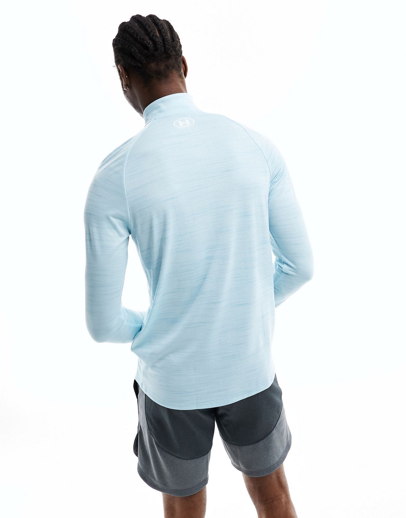 Under Armour Evolved Core Tech 2.0 t-half zip top in blue