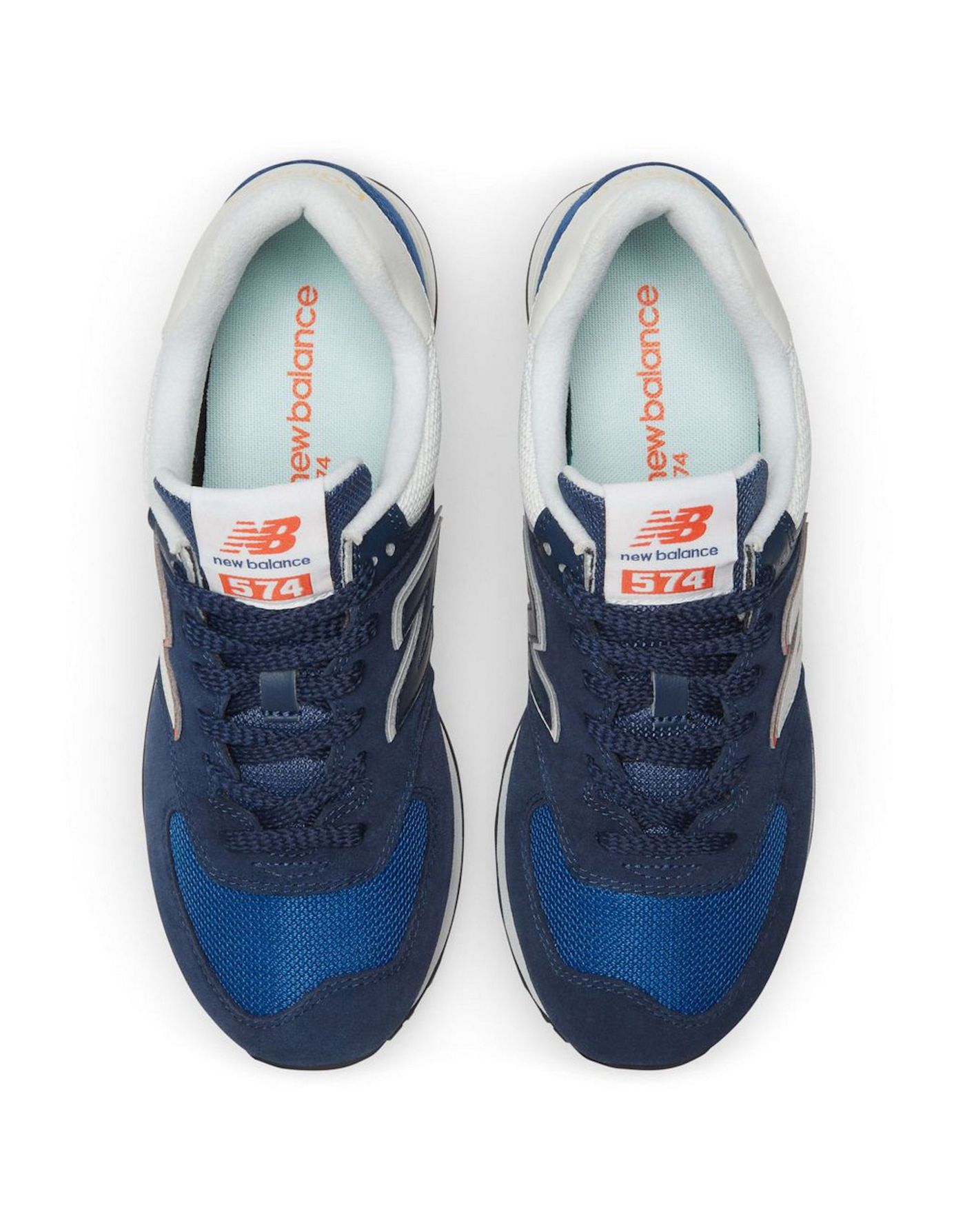 New Balance 574 trainers in blue