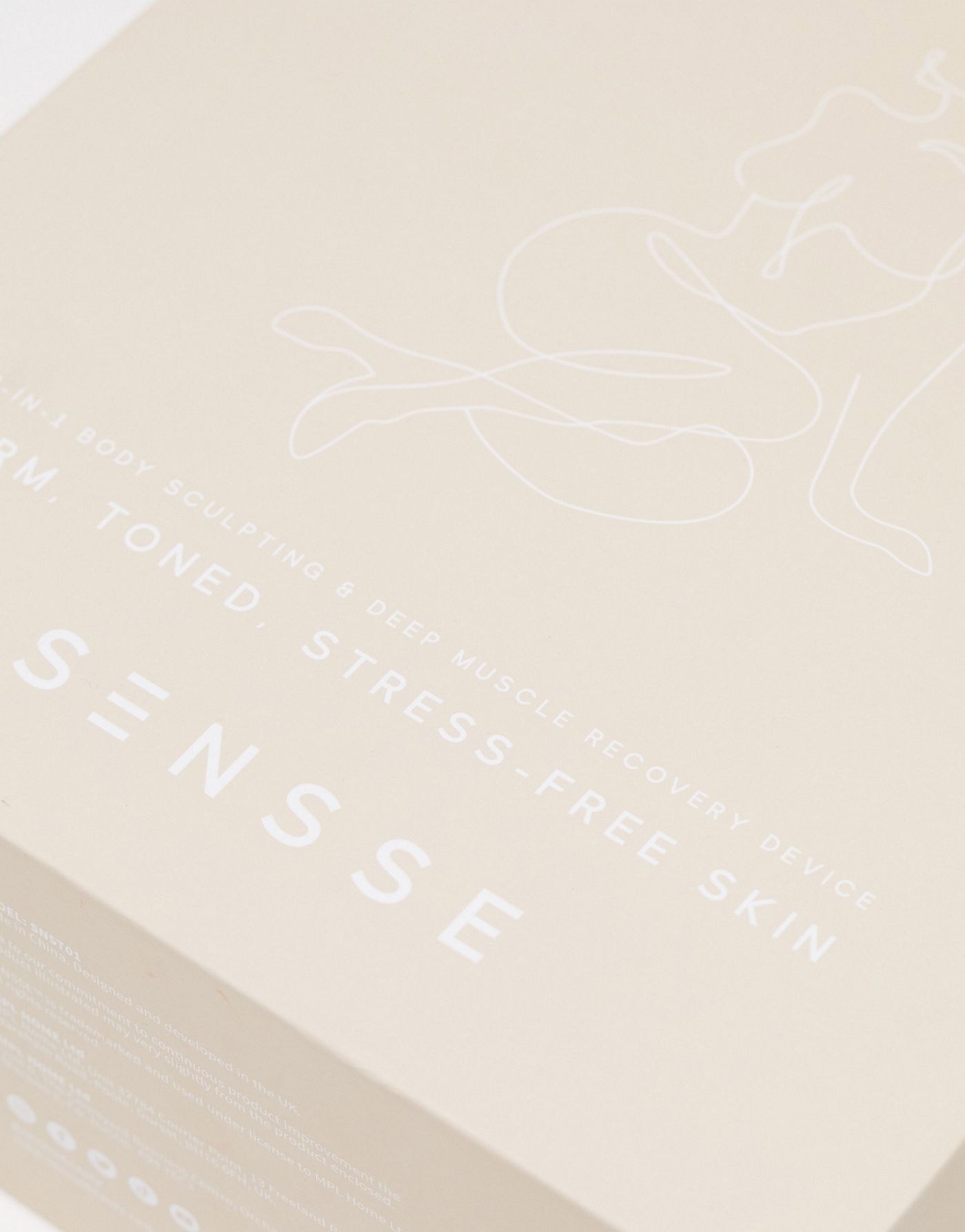 SENSSE Silhouette Skin Toner and Deep Tissue Massage Device