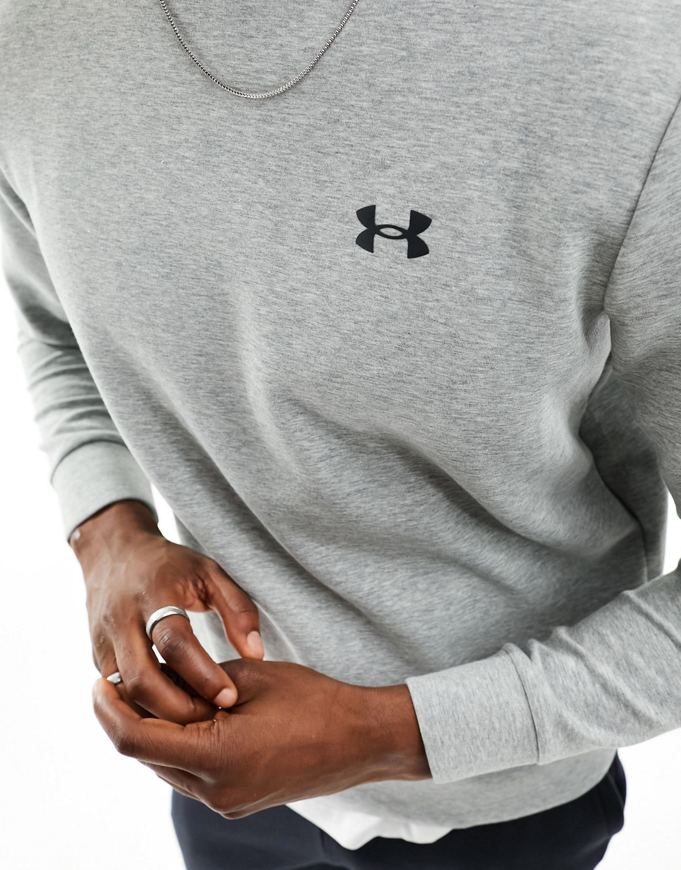 Under Armour Unstoppable fleece sweat in grey