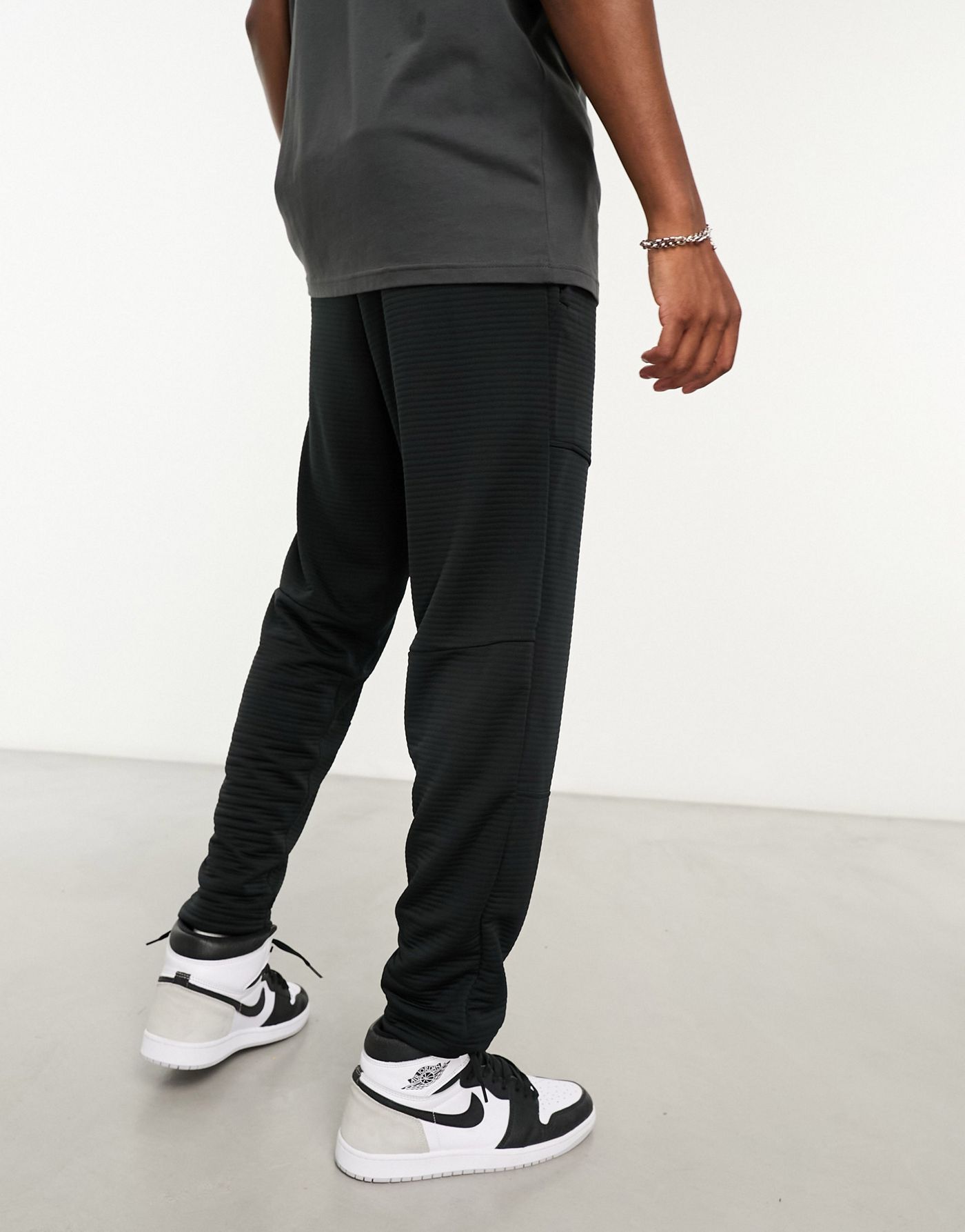 Nike Training Pro fleece joggers in black