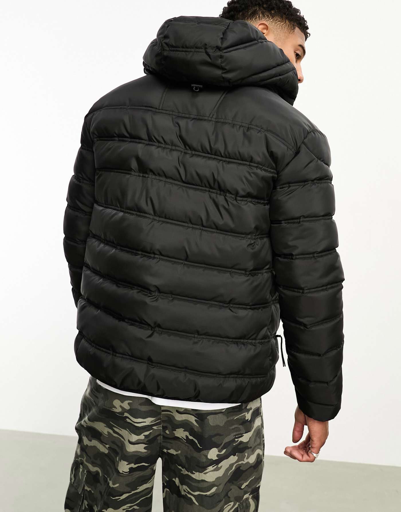 Marshall Artist alitude bubble padded jacket in black