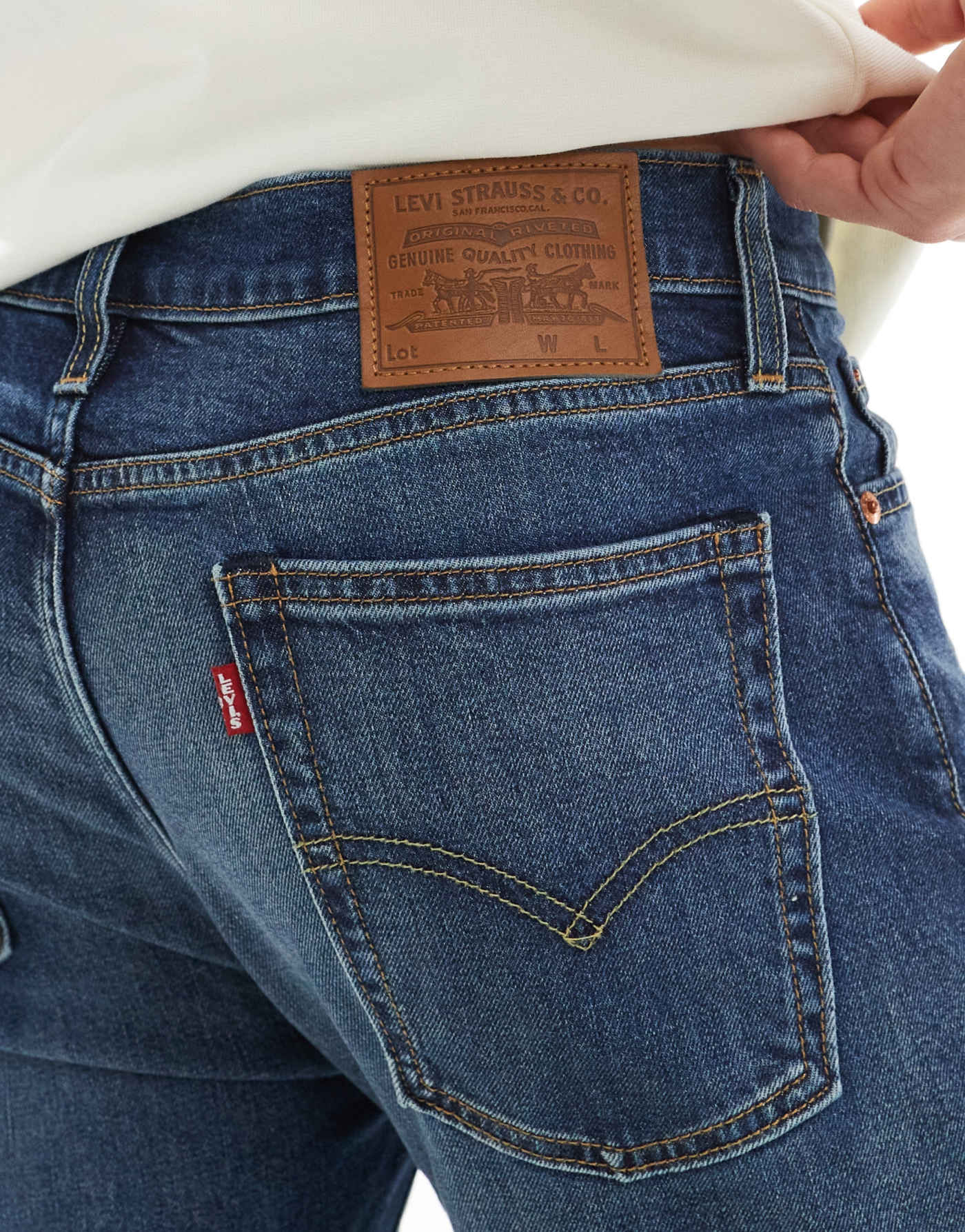 Levi's 510 skinny fit jeans in mid blue