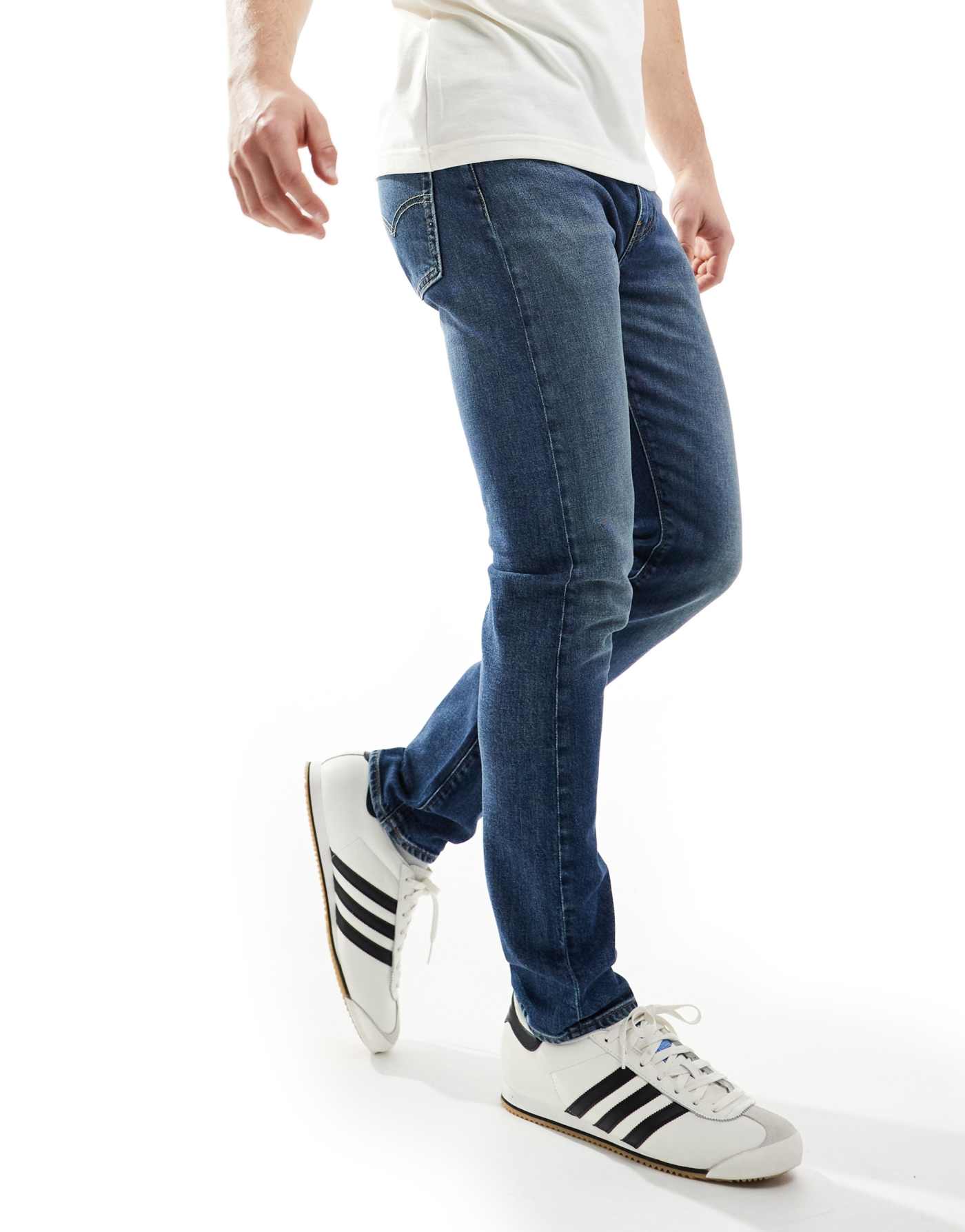 Levi's 510 skinny fit jeans in mid blue