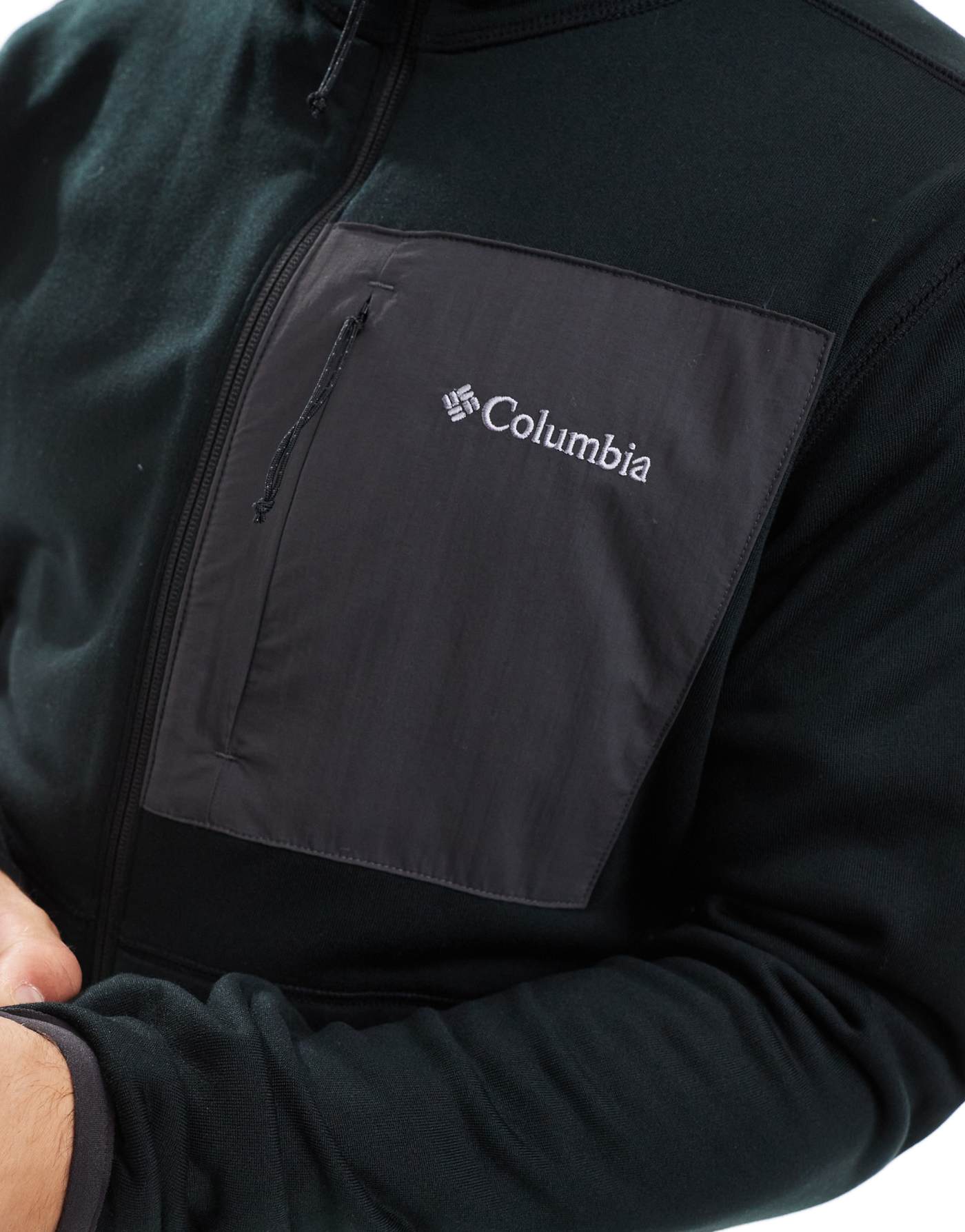 Columbia Columbia Hike full zip fleece in black