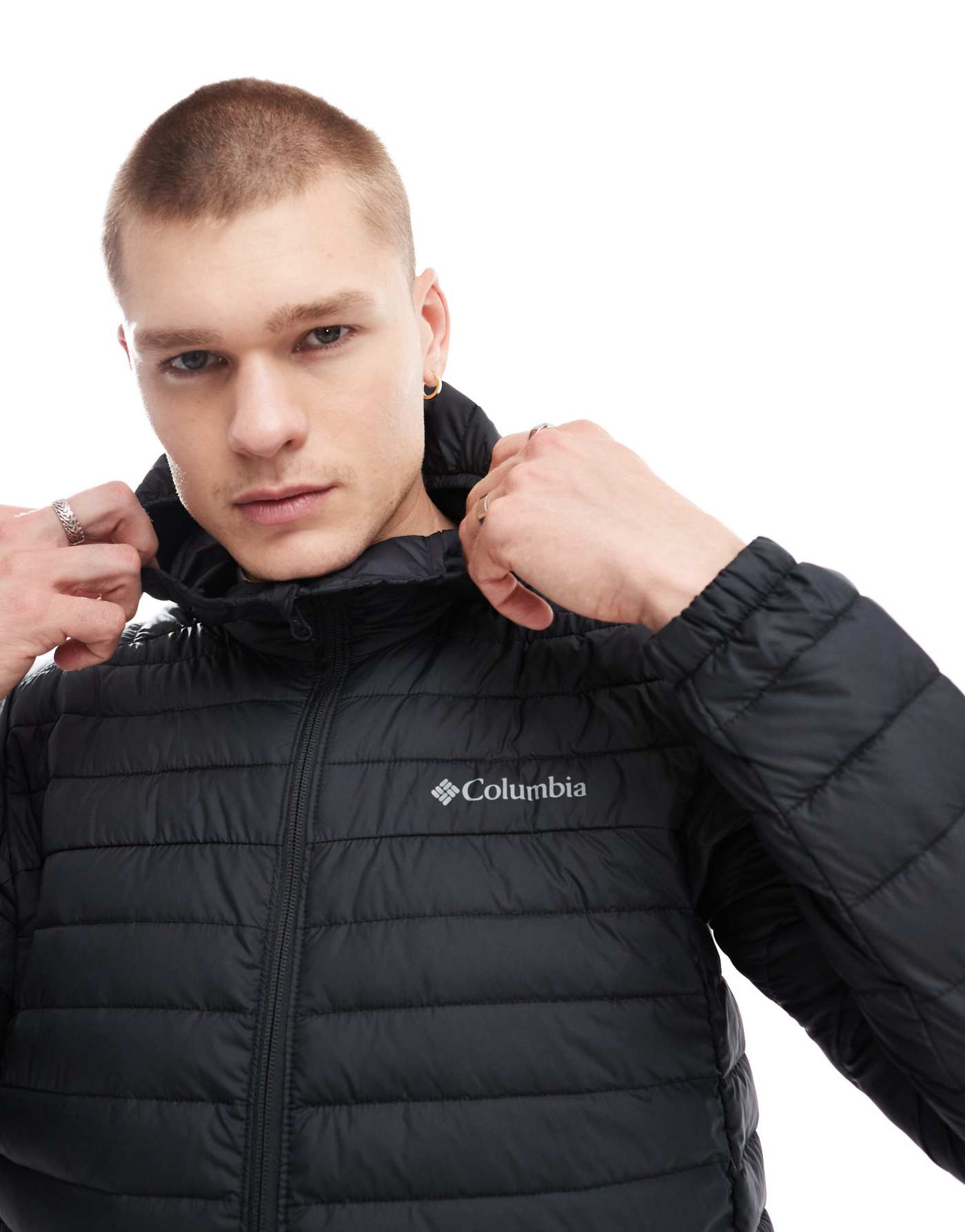 Columbia Silver Falls II hooded jacket in black