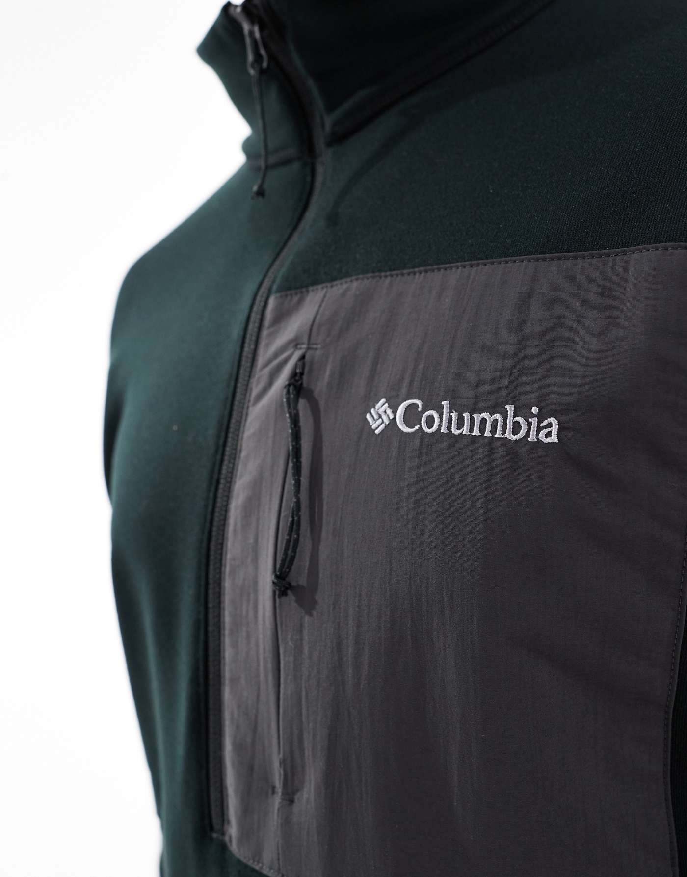 Columbia Columbia Hike half zip fleece in black