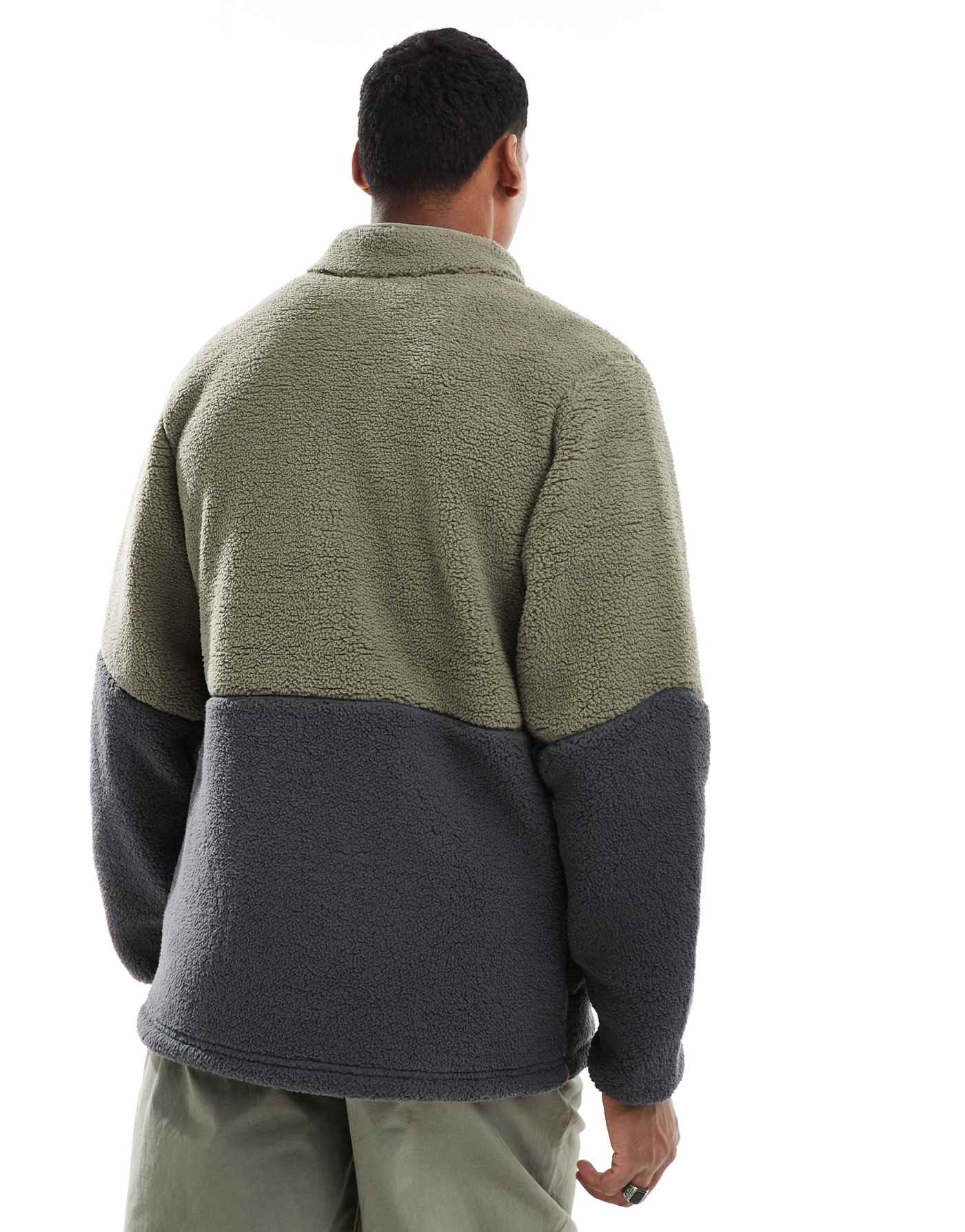 Columbia Mountainside heavyweight fleece in green