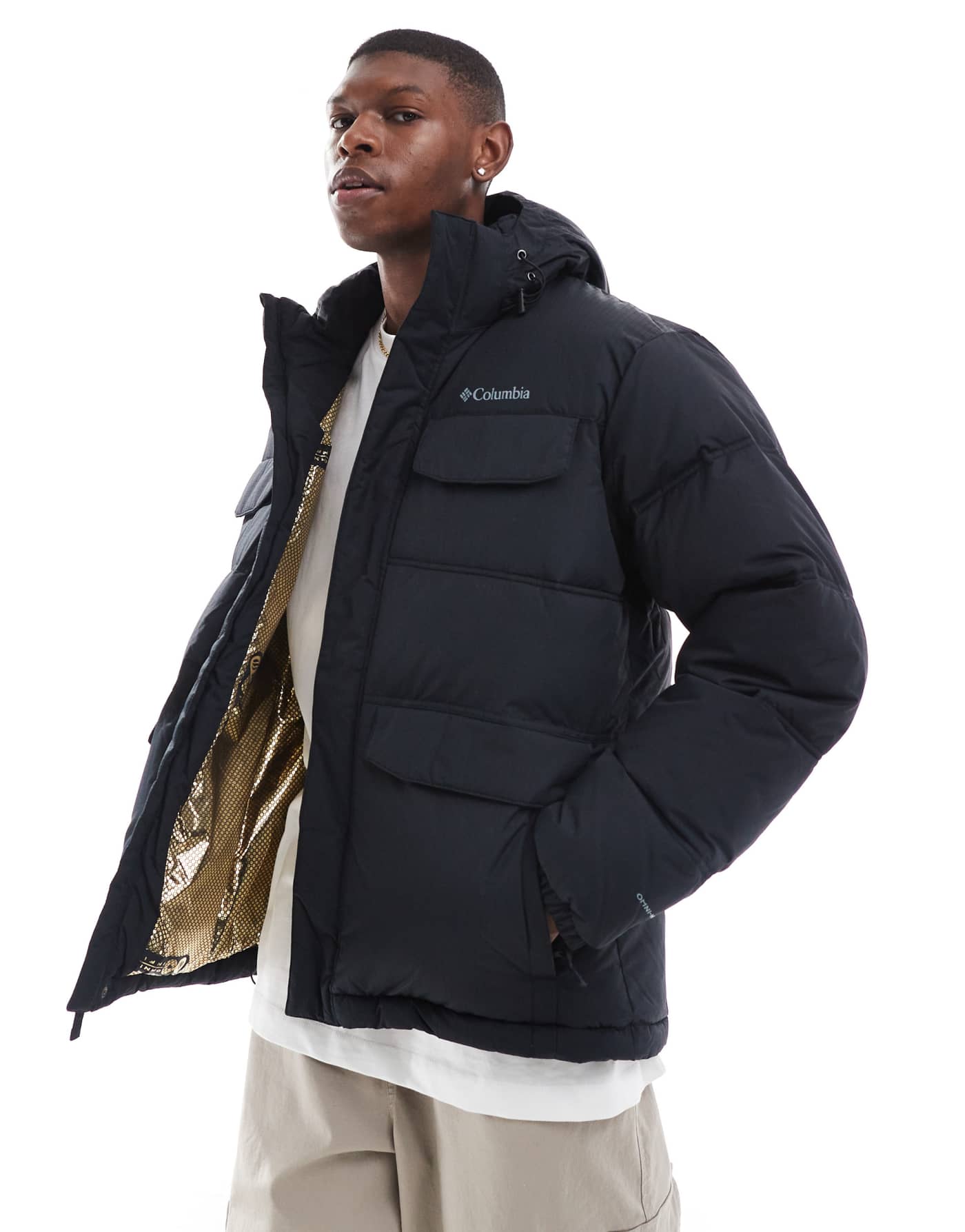 Columbia Landroamer puffer jacket in black