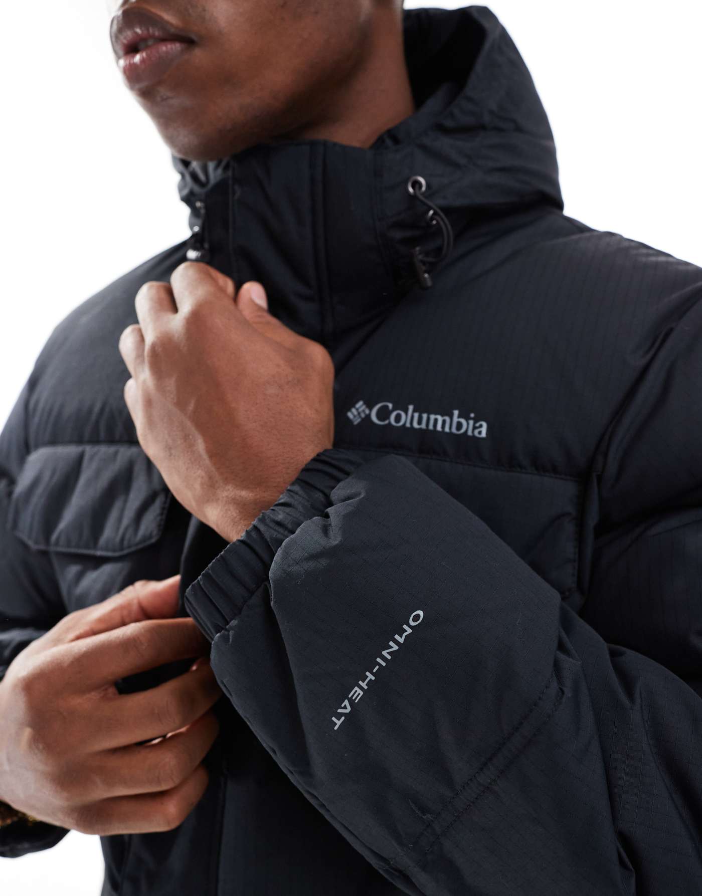 Columbia Landroamer puffer jacket in black