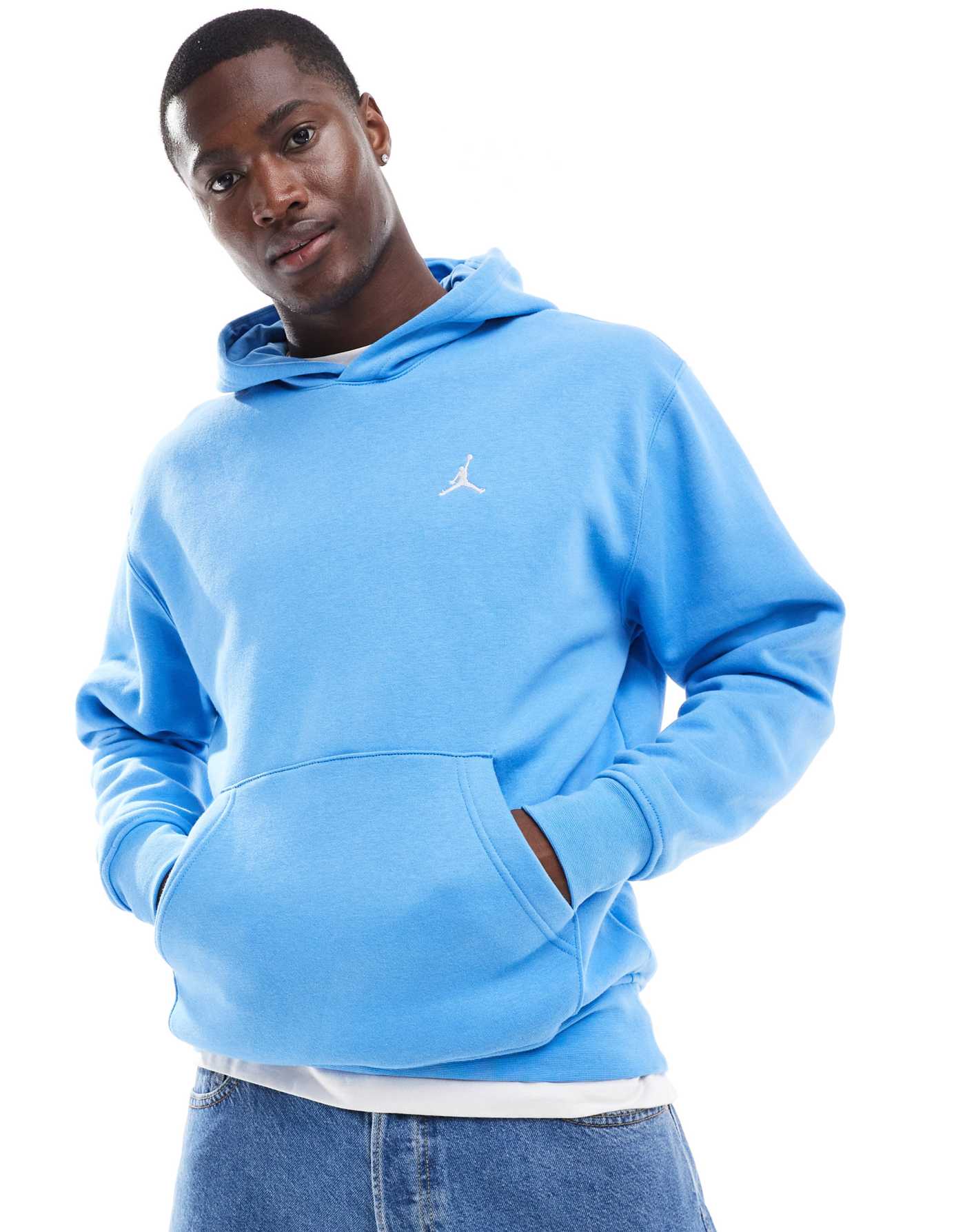 Jordan Brooklyn fleece hoodie in blue