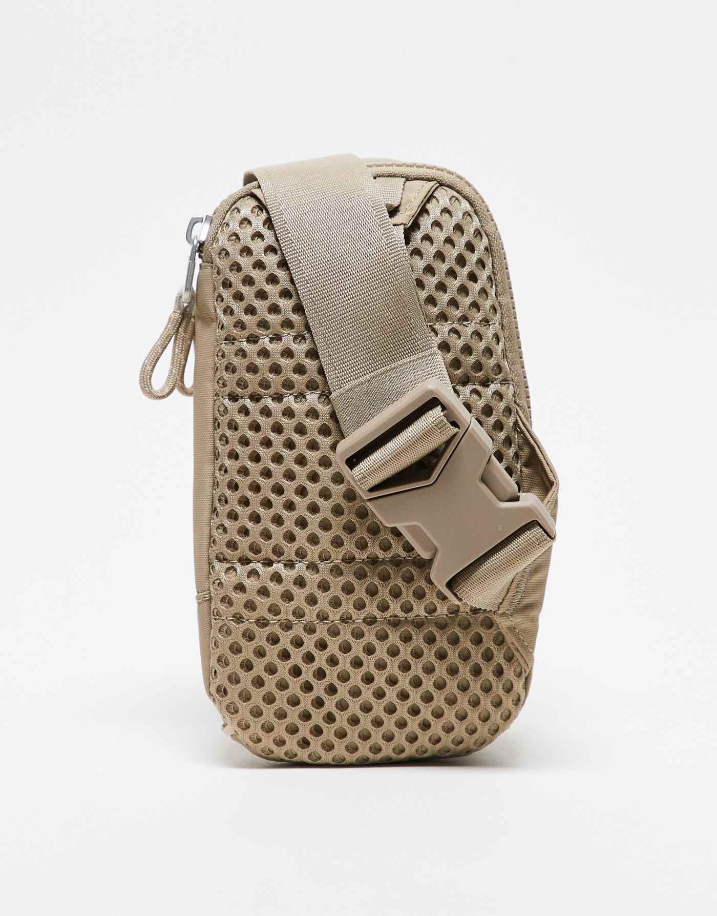 Nike Essentials crossbody bag in khaki