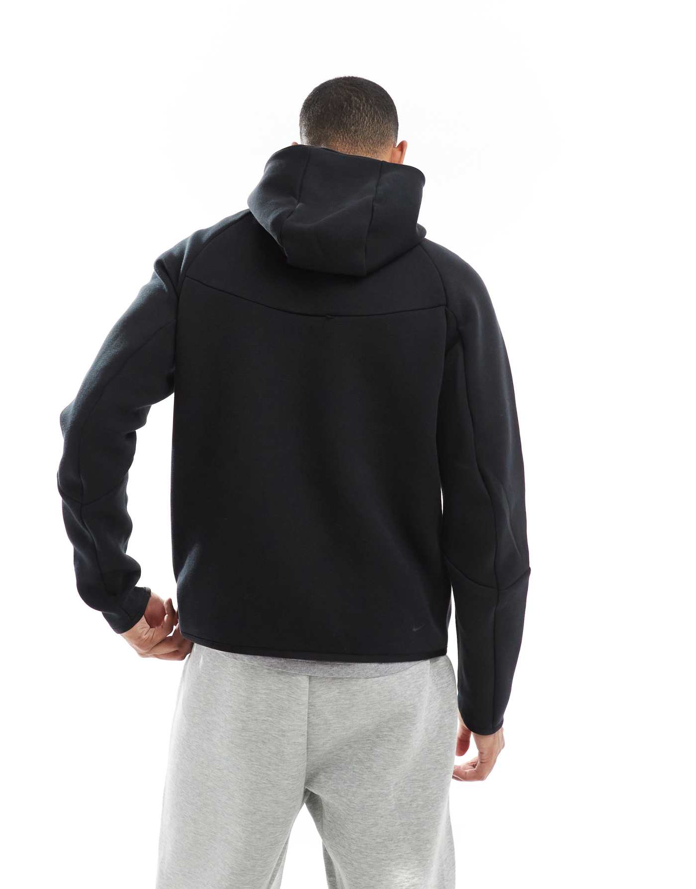 Nike Tech Fleece full zip hoodie in black