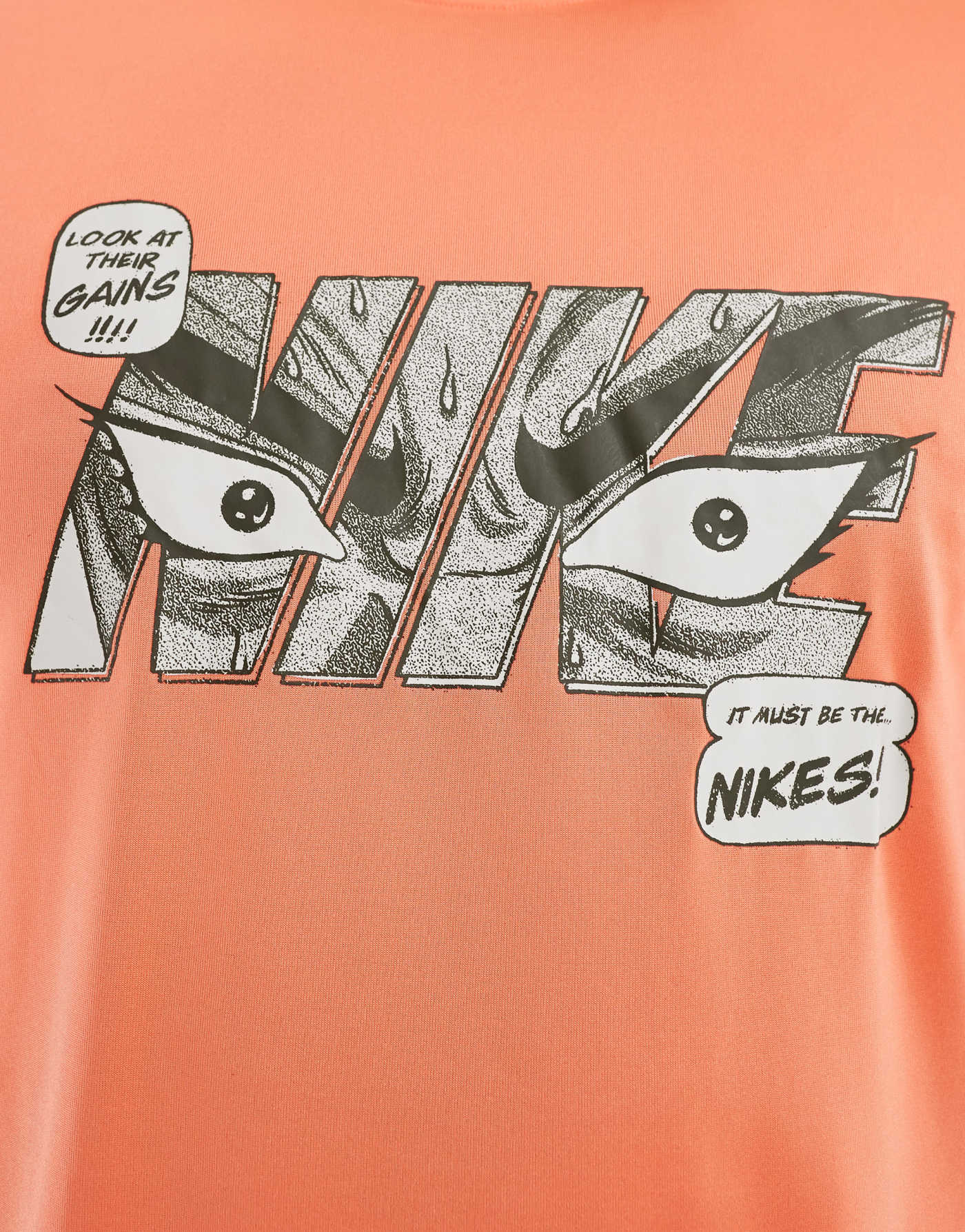 Nike Training IYKYK graphic t-shirt in orange