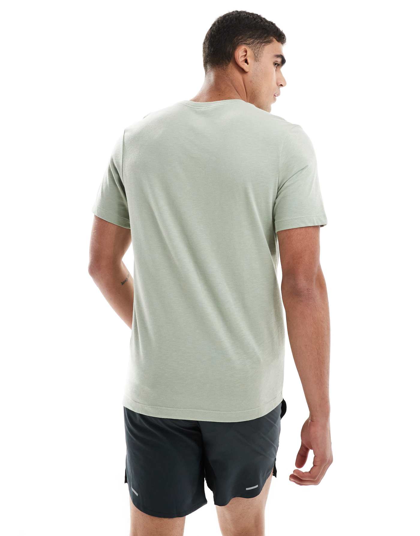 Nike Training Pull Up graphic t-shirt in light green