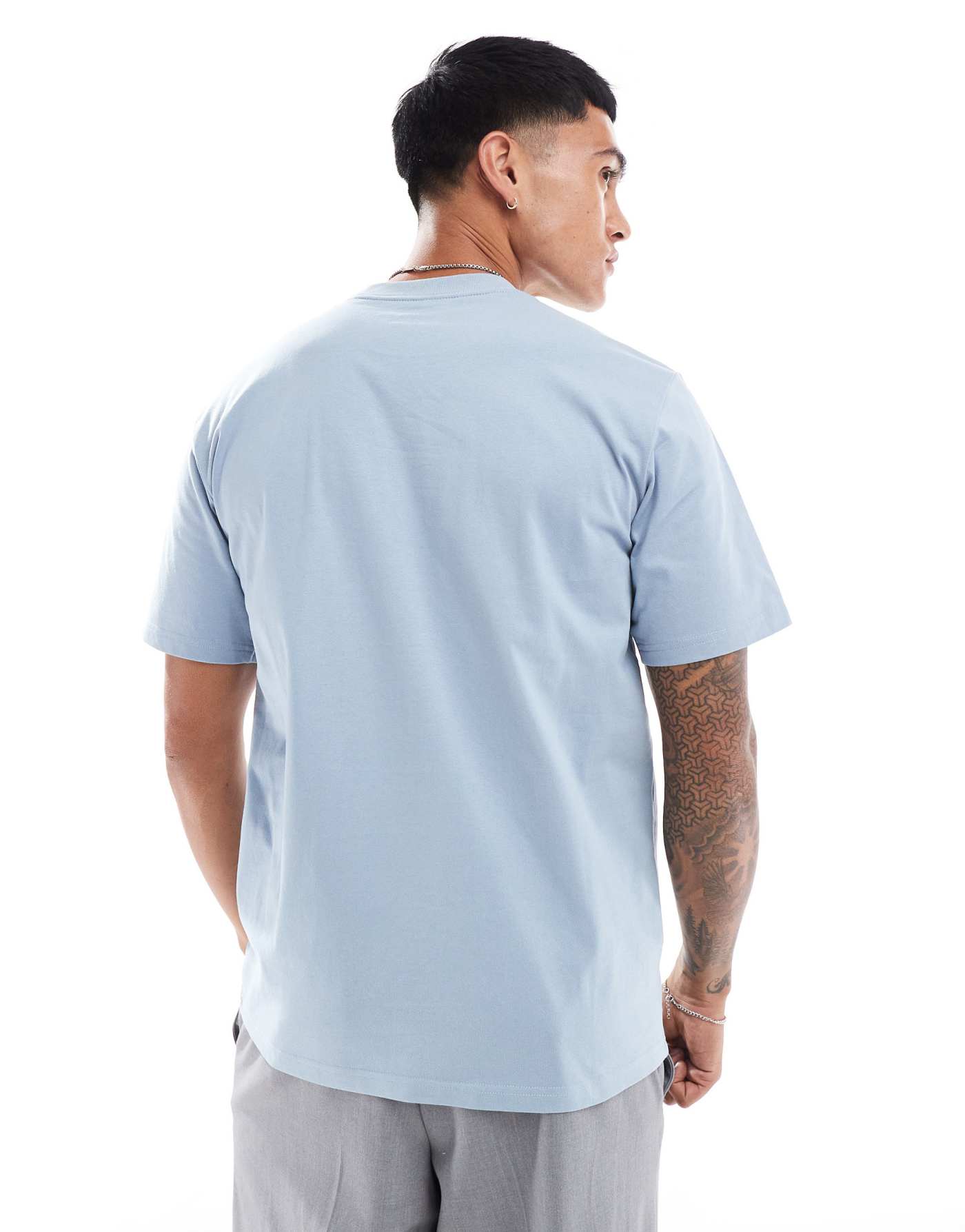 Carhartt WIP university script t-shirt in light blue