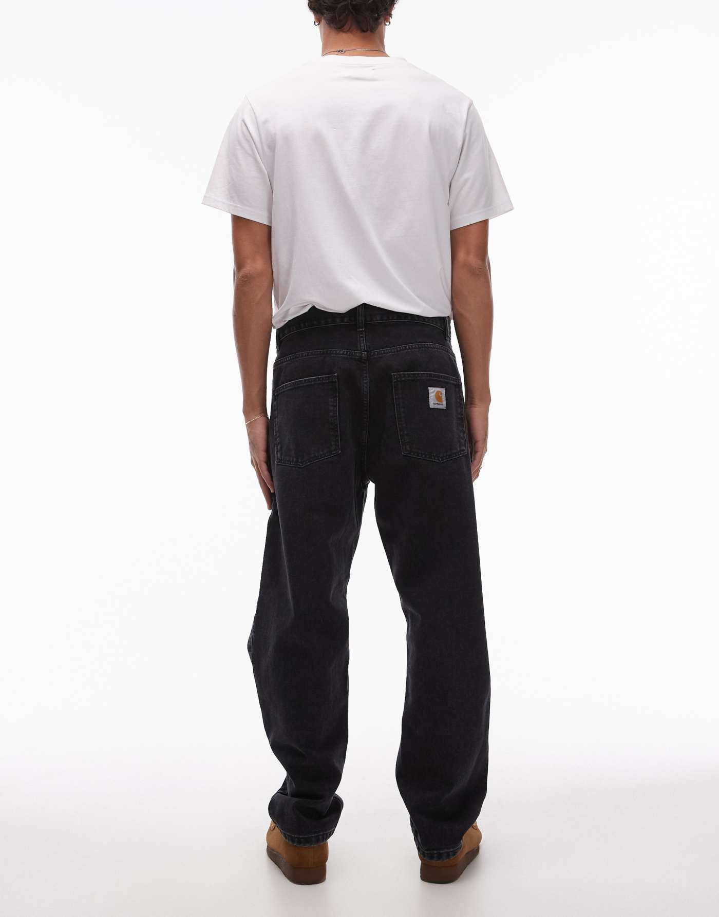 Carhartt WIP newel relaxed fit jeans in black