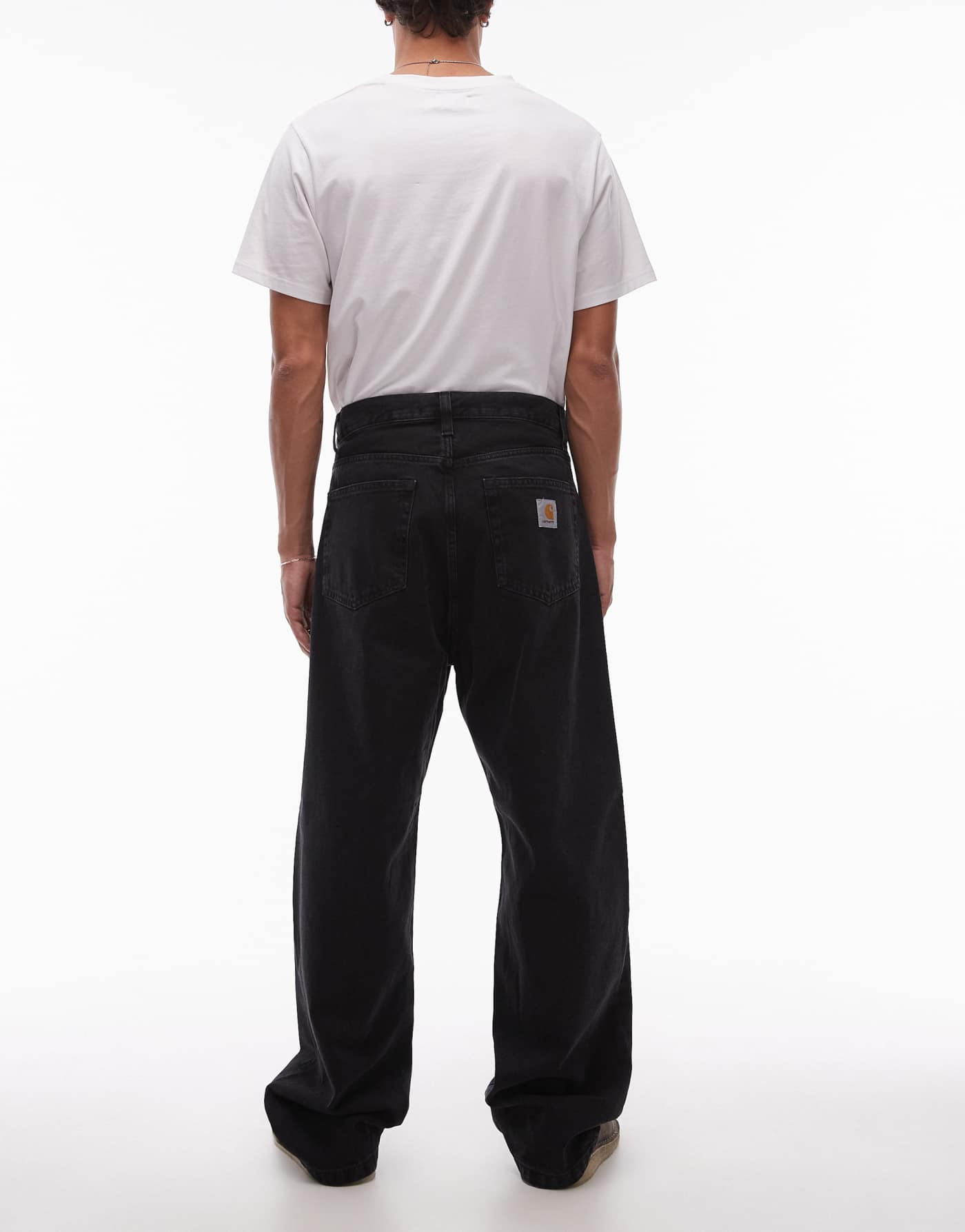 Carhartt WIP landon loose fit jeans in black