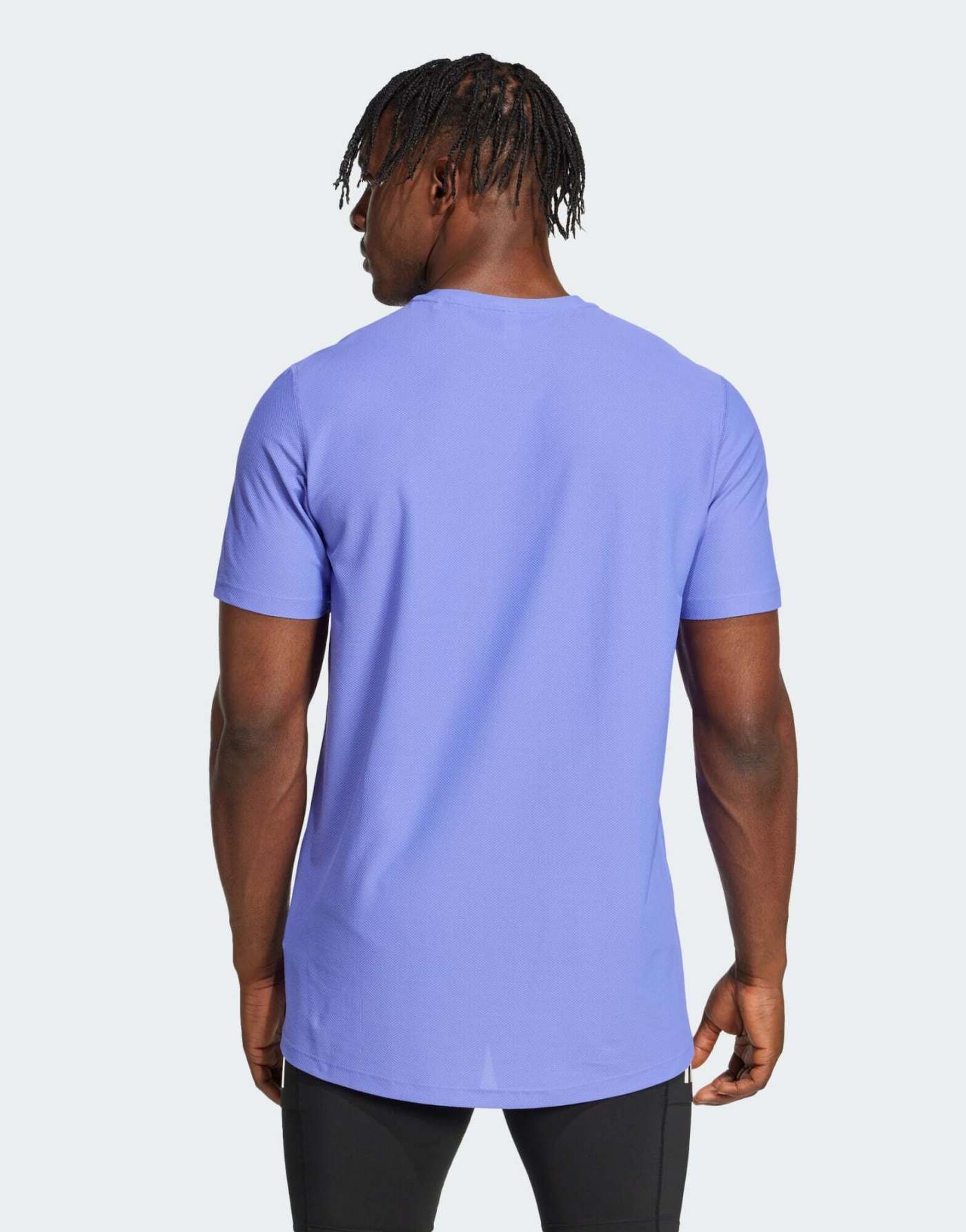 adidas Running Own The Run t-shirt in blue