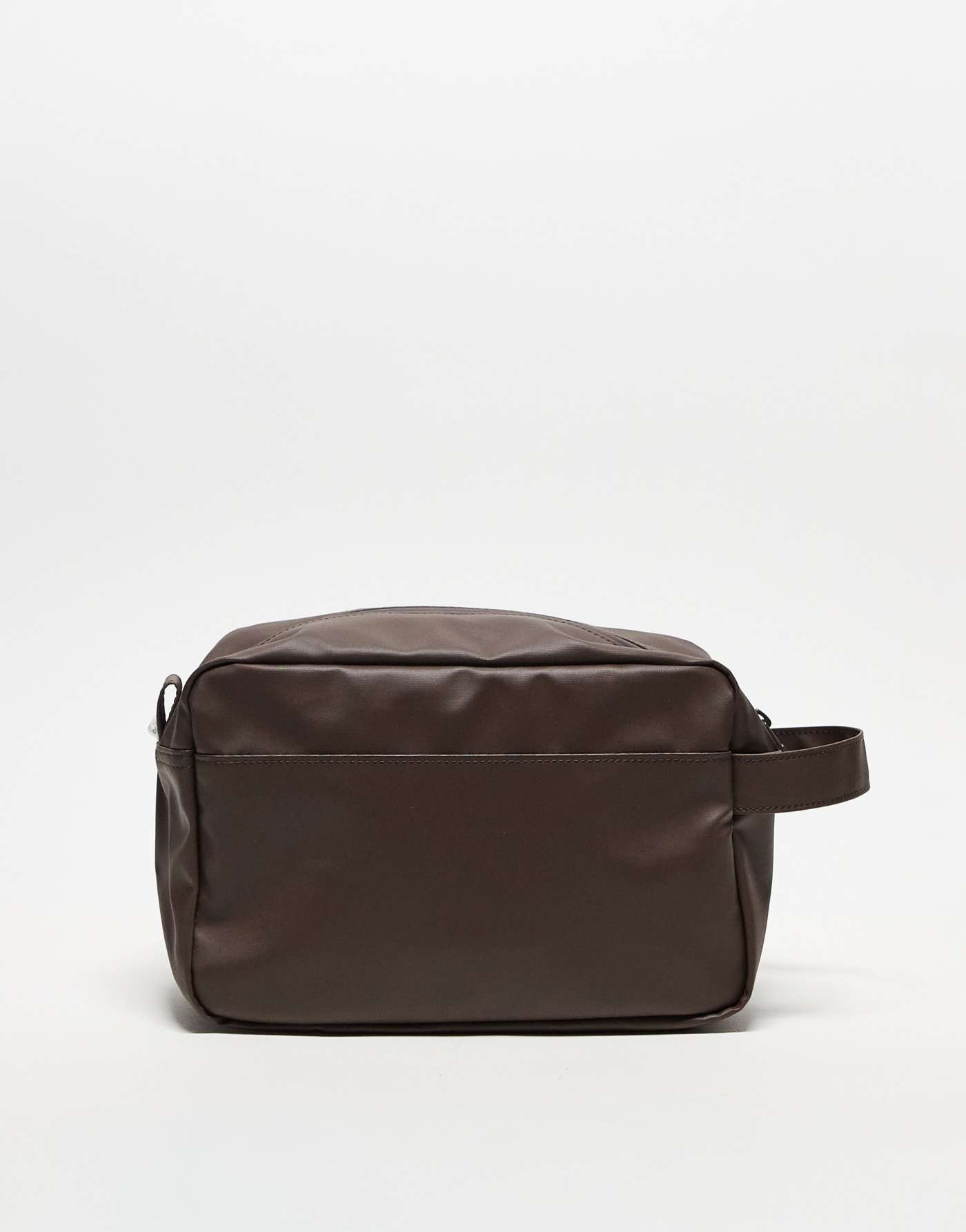 Herschel Supply Co water resistant wash bag in brown