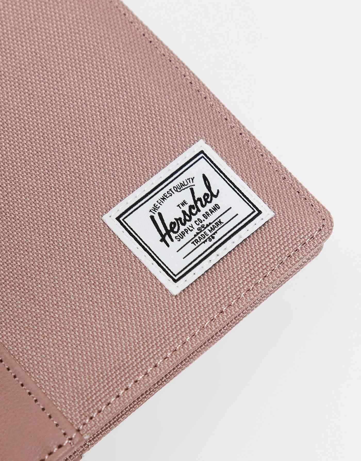 Herschel Supply Co raynor passport holder in ash rose