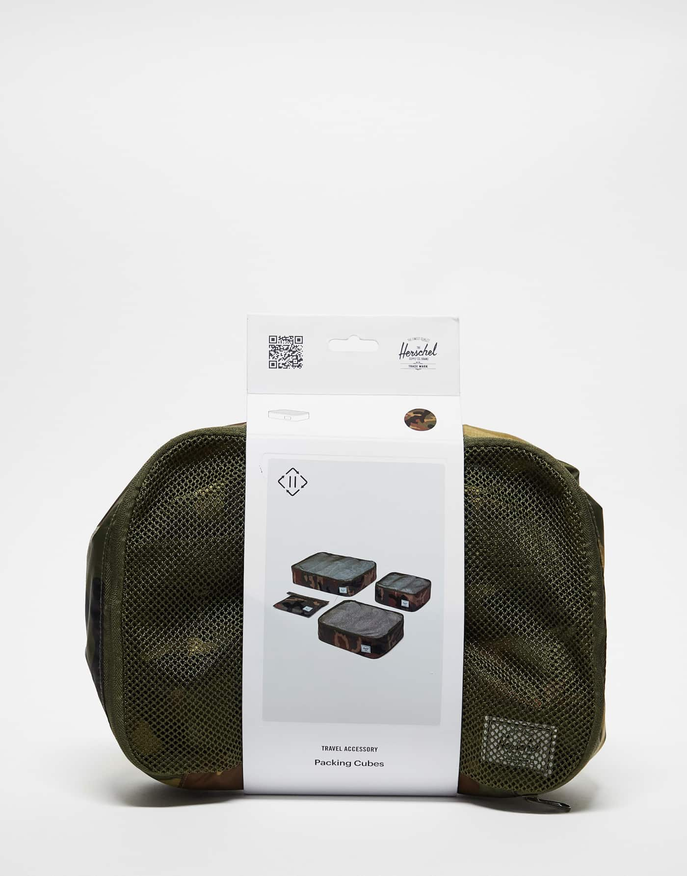 Herschel Supply Co kyoto packing cubes in camo