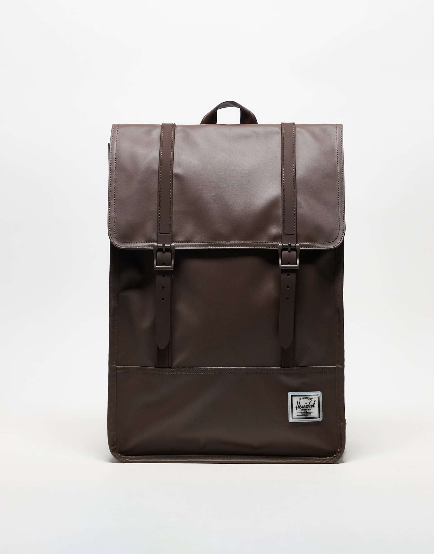 Herschel Supply Co survey water resistant backpack with laptop sleeve in brown