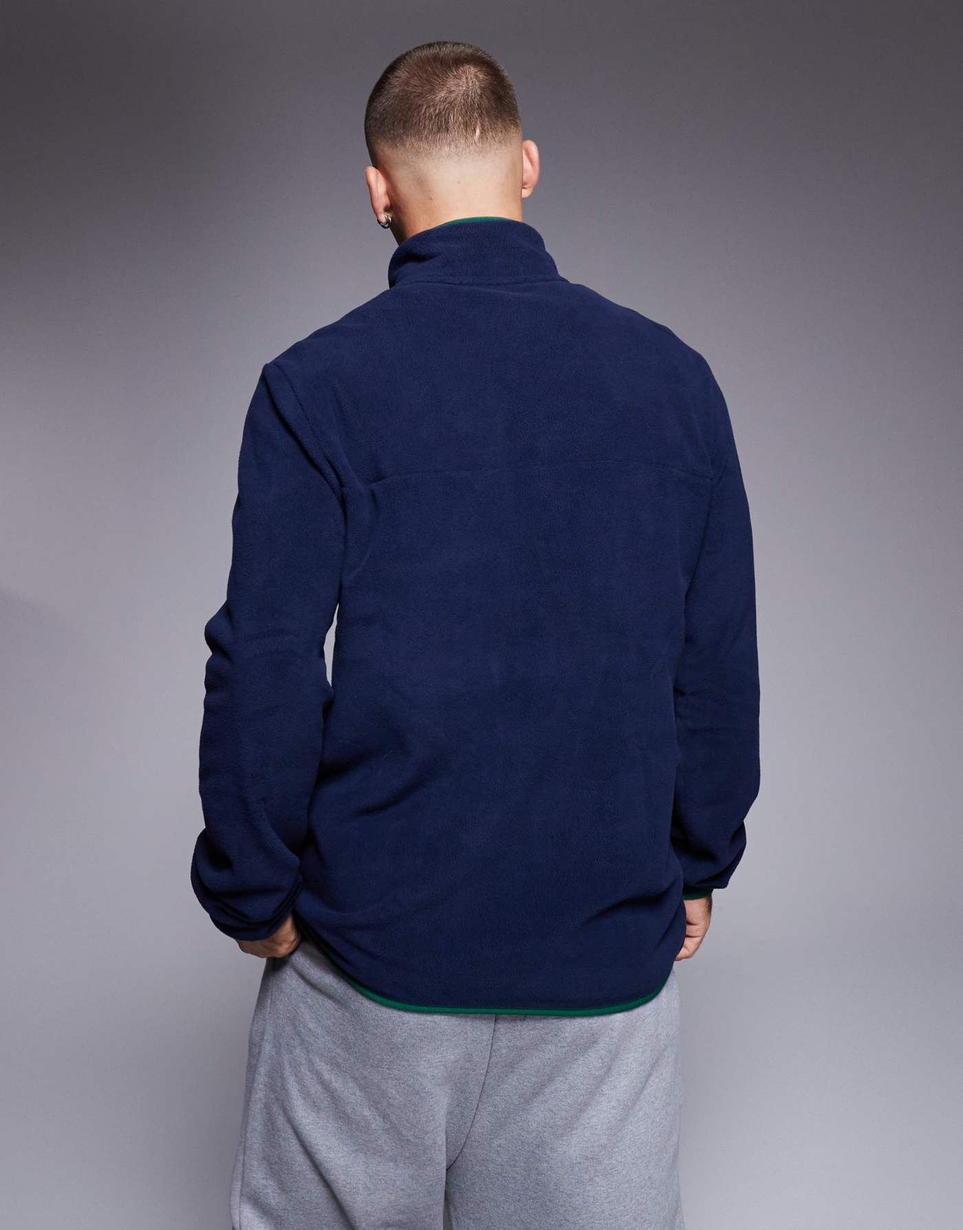 Polo Ralph Lauren Sport Capsule logo fleece in navy