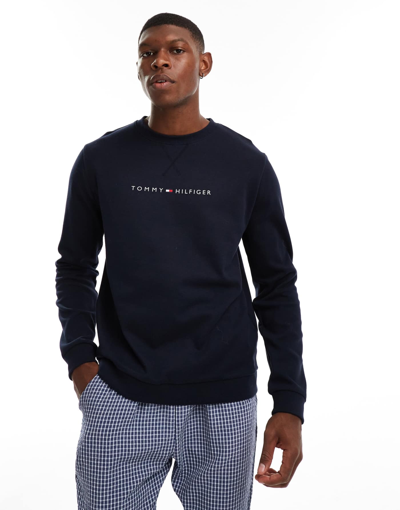 Tommy Hilfiger Original lounge sweatshirt in navy