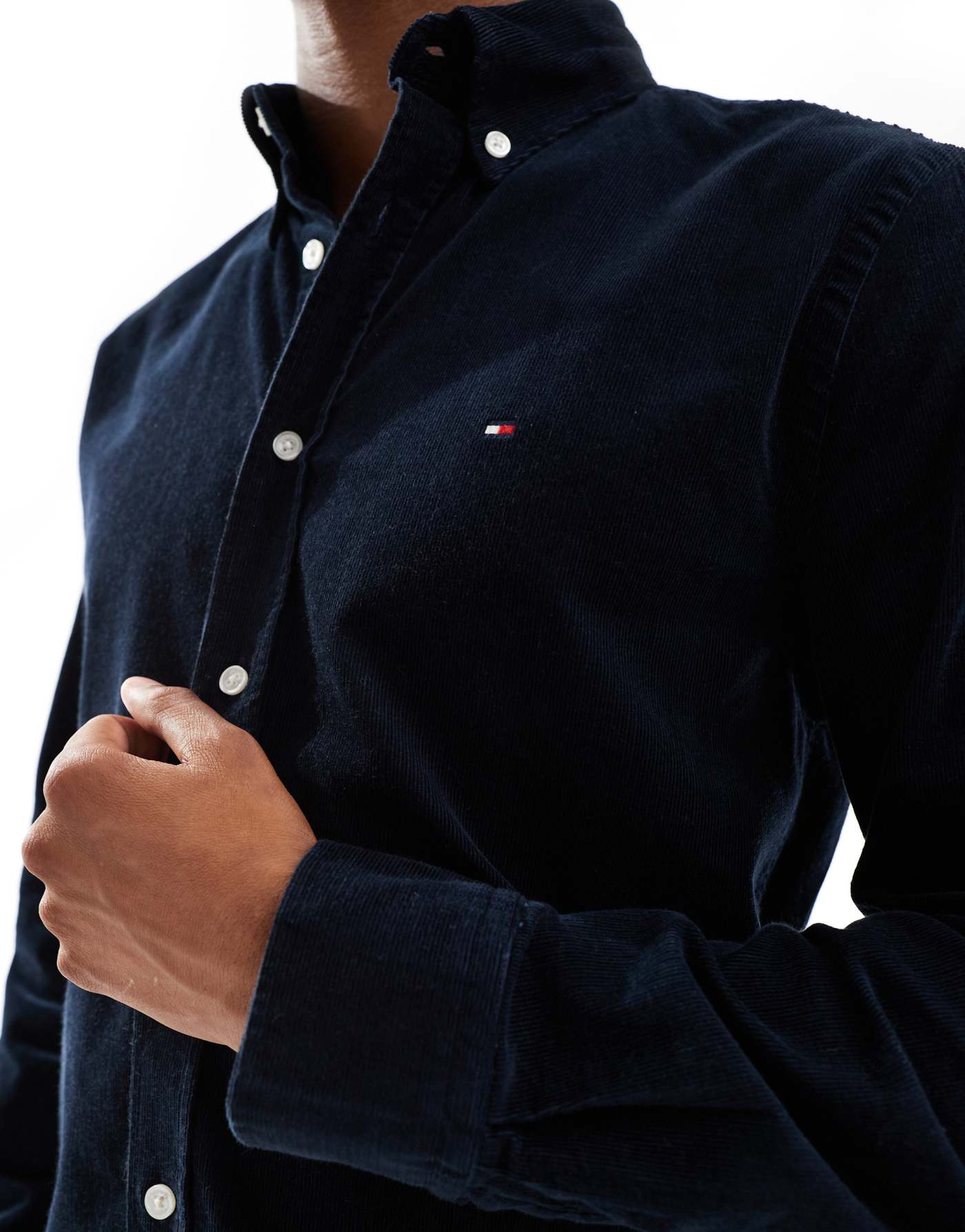 Tommy Hilfiger cord shirt in navy