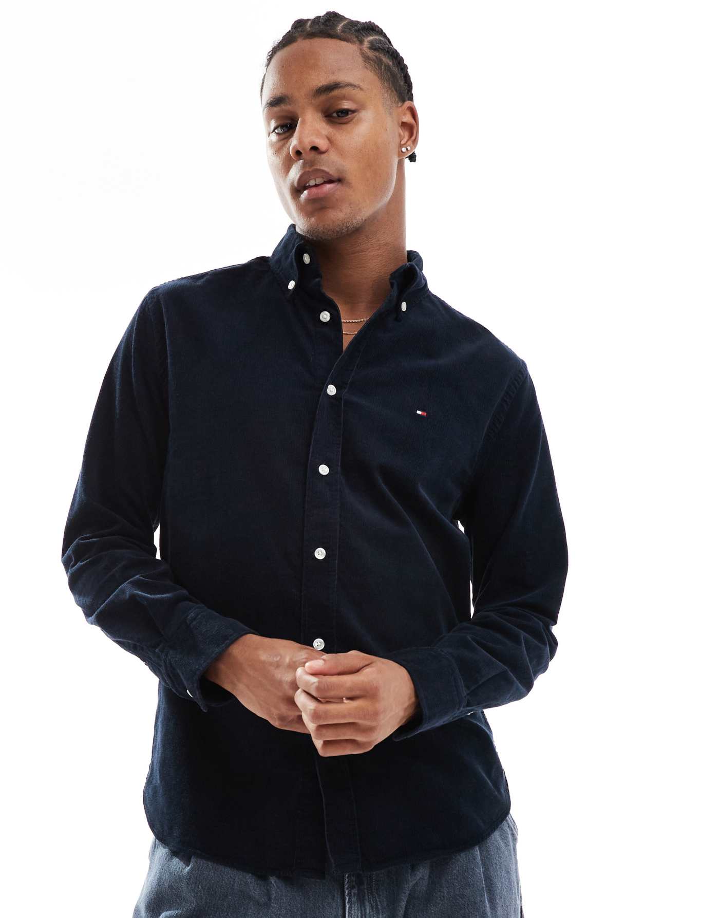 Tommy Hilfiger cord shirt in navy