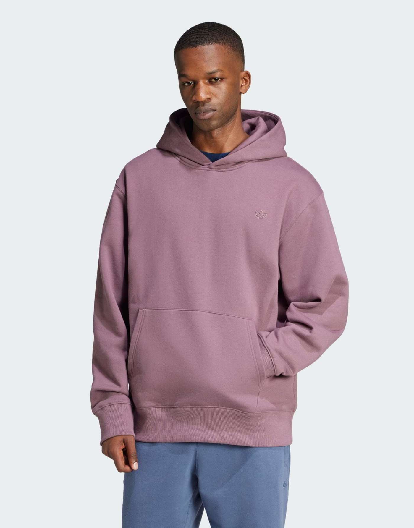 adidas Originals Premium Essentials Hoodie in purple