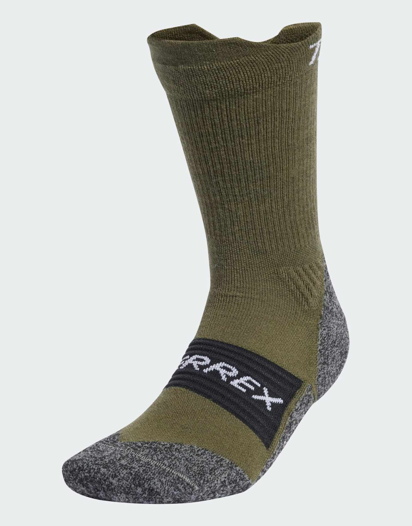 adidas Terrex COLD.RDY crew Wool socks in green