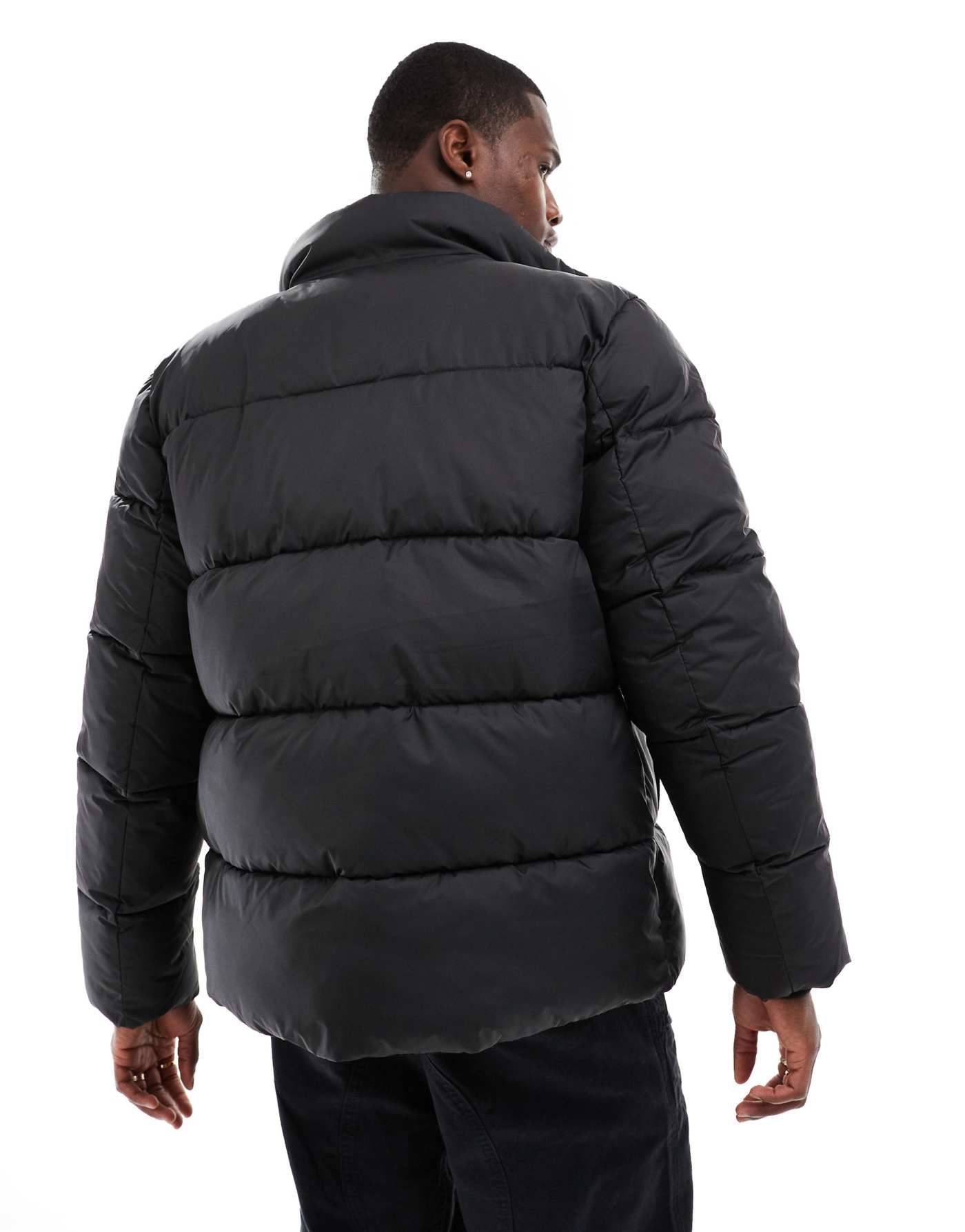 Calvin Klein quilt puffer jacket in black