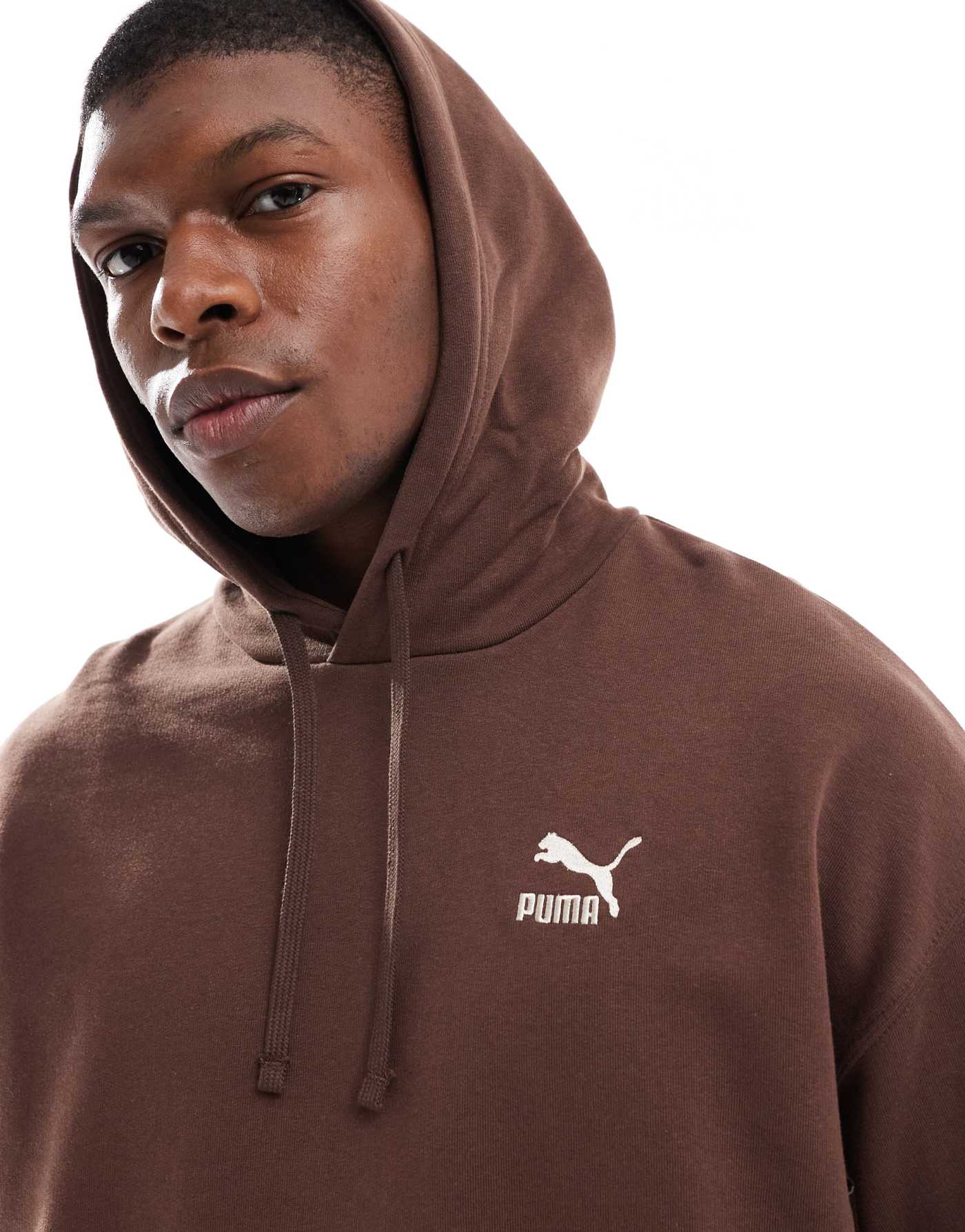 Puma Better classics hoodie in espresso brown