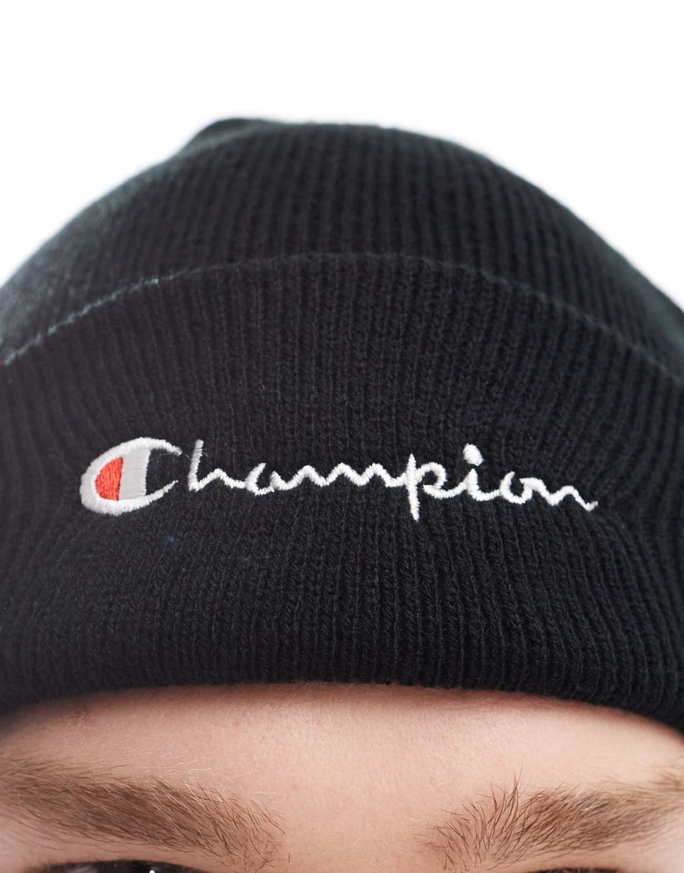 Champion beanie in black