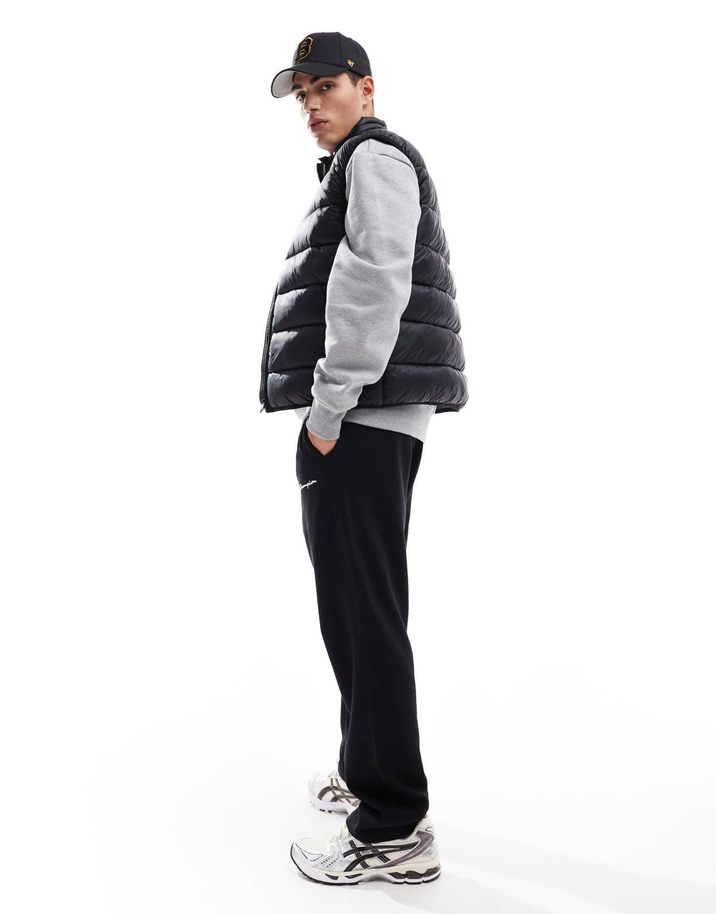 Champion Legacy puffer gilet in black