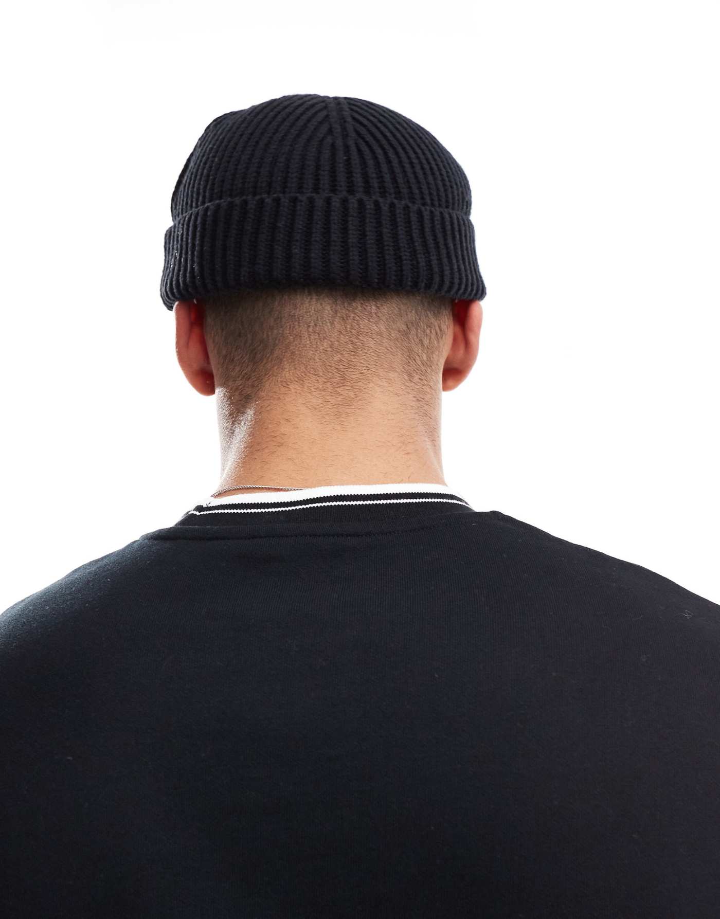 Champion fisherman beanie in black